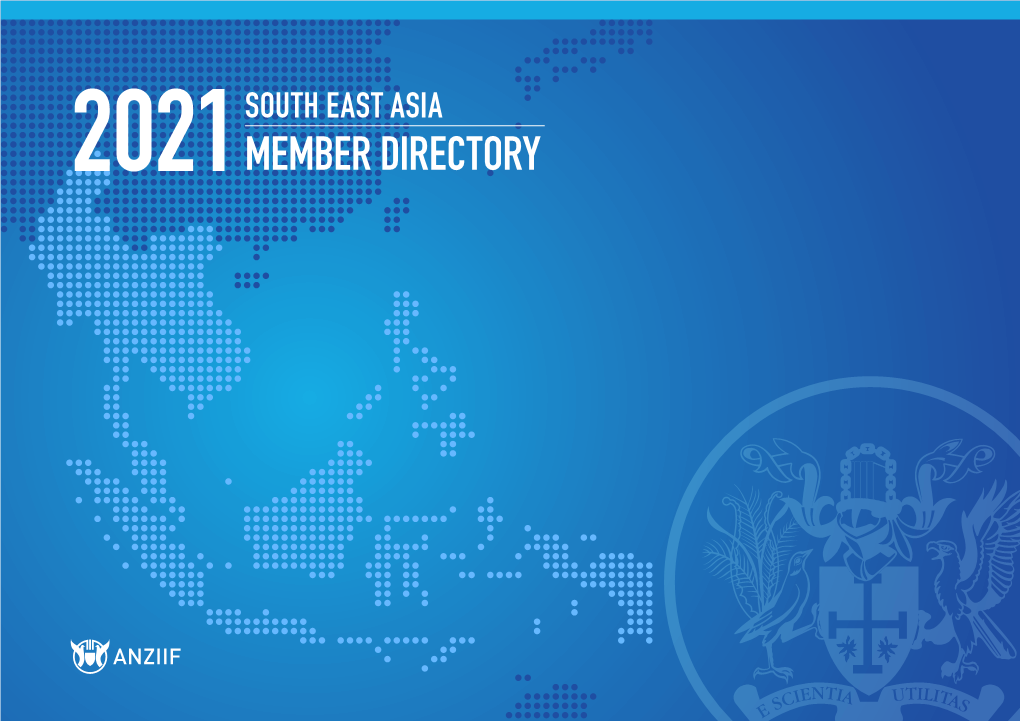 ANZIIF 2021 South East Asia Member Directory July