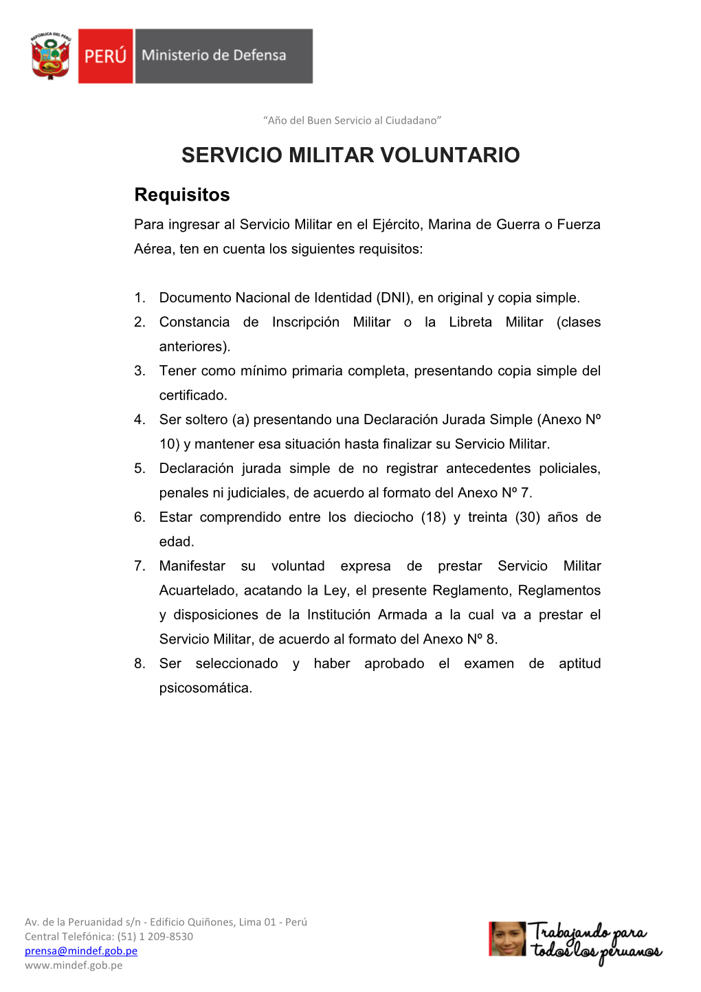 Servicio Militar Voluntario