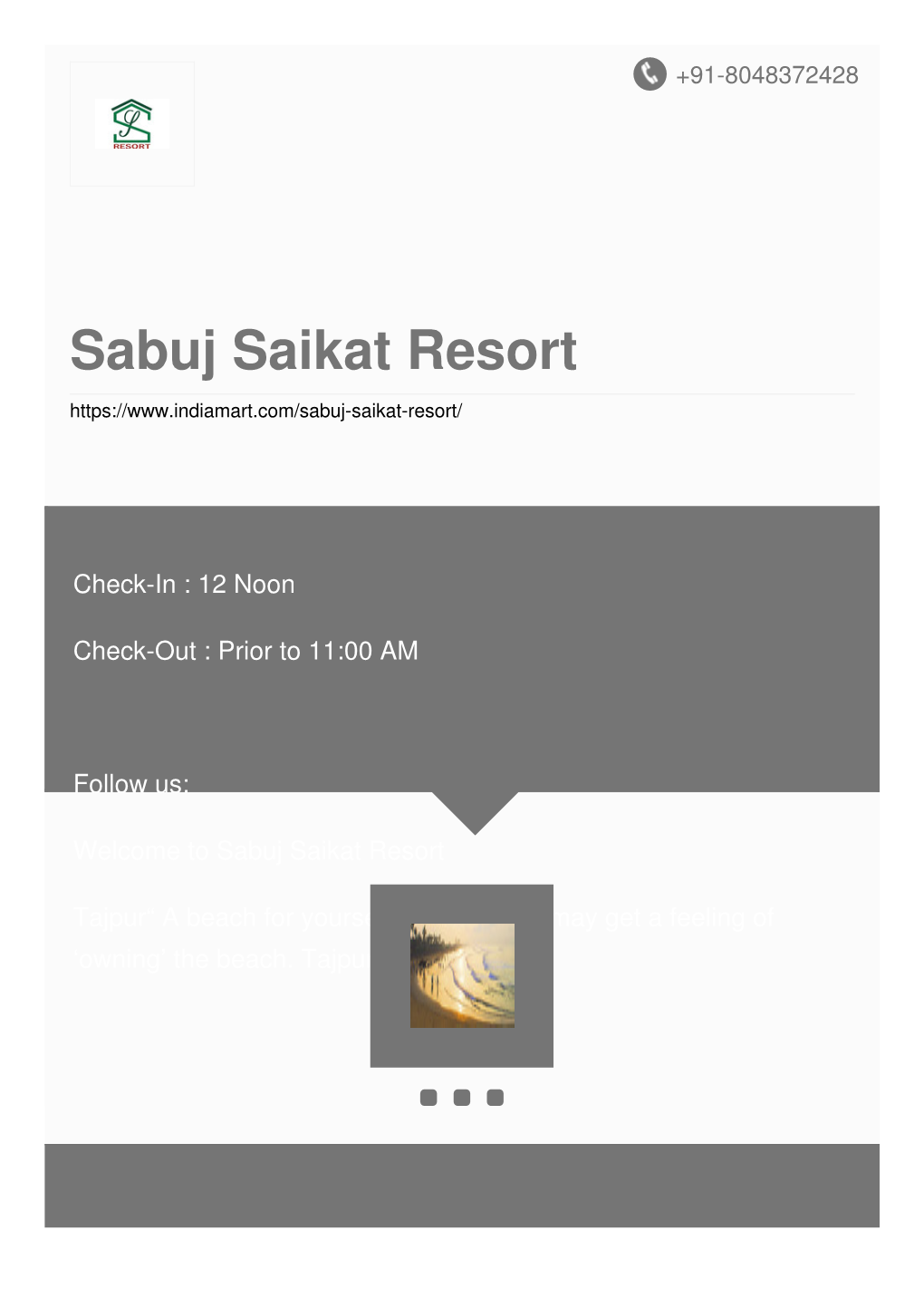 Sabuj Saikat Resort
