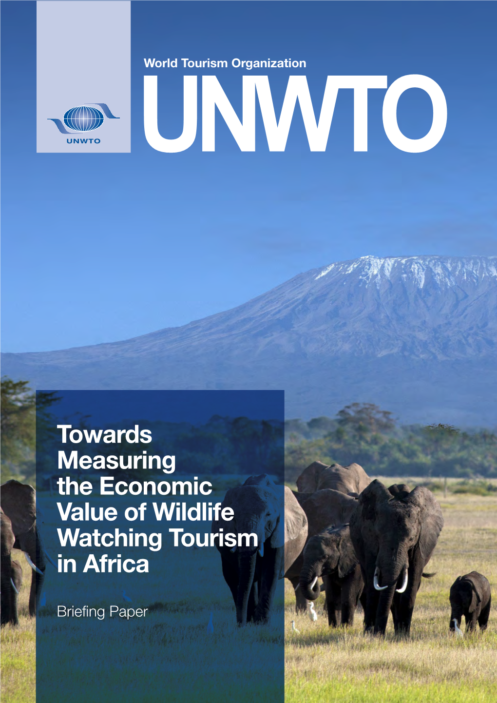 Towards Measuring the Economic Value of Wildlife Watching Tourism in Africa