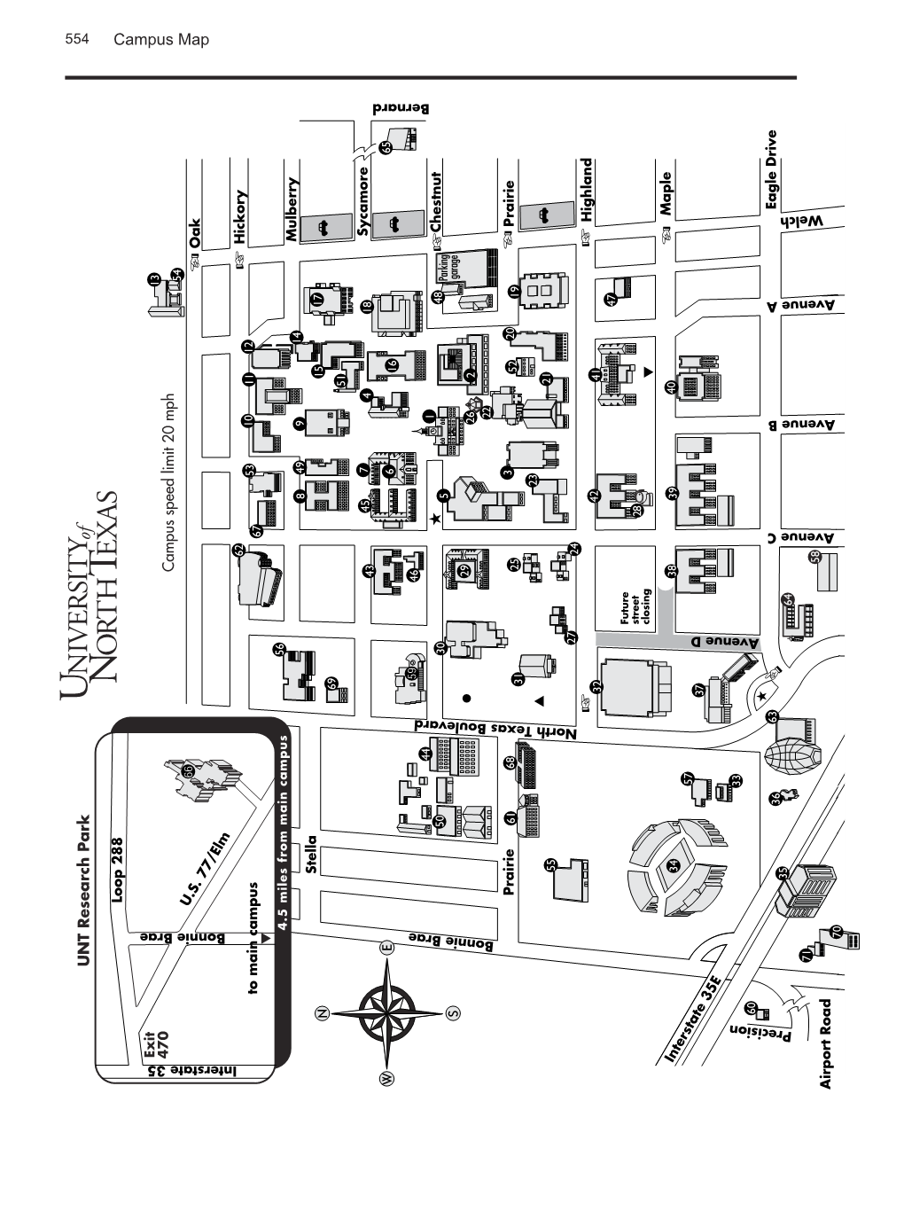 Campus Map and Buildings