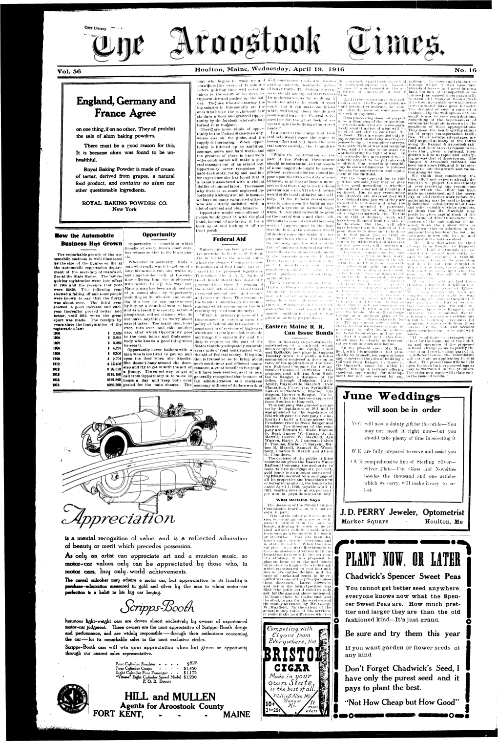 The Aroostook Times, April 19, 1916
