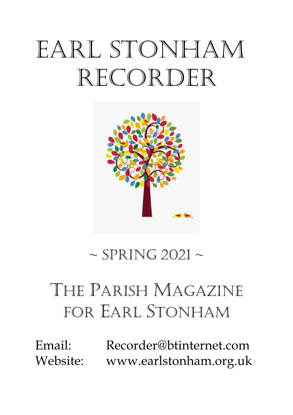 Earl Stonham Recorder Spring 2021