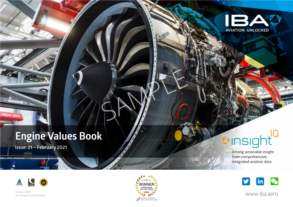 Engine Values Book Issue: 21 – February 2021 Driving Actionable Insight