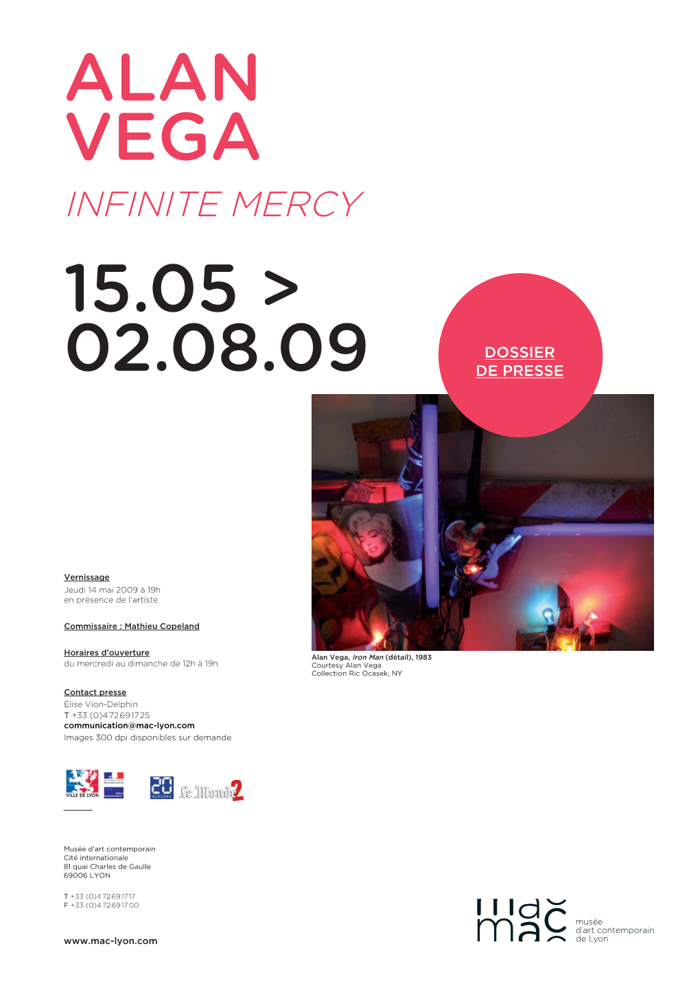 Alan Vega Infinite Mercy 15.05 >