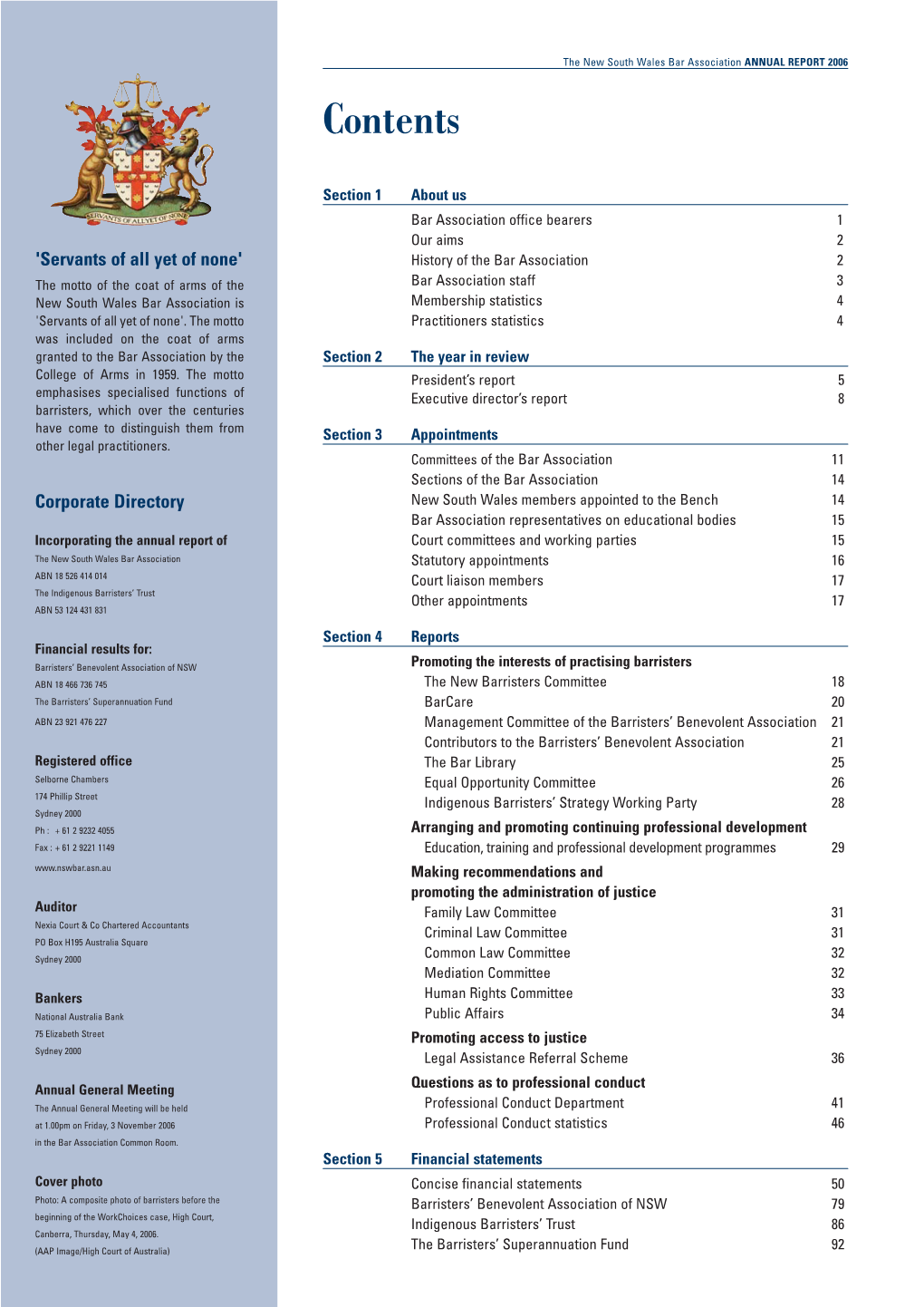 5014 NSW Bar Annual Report 06