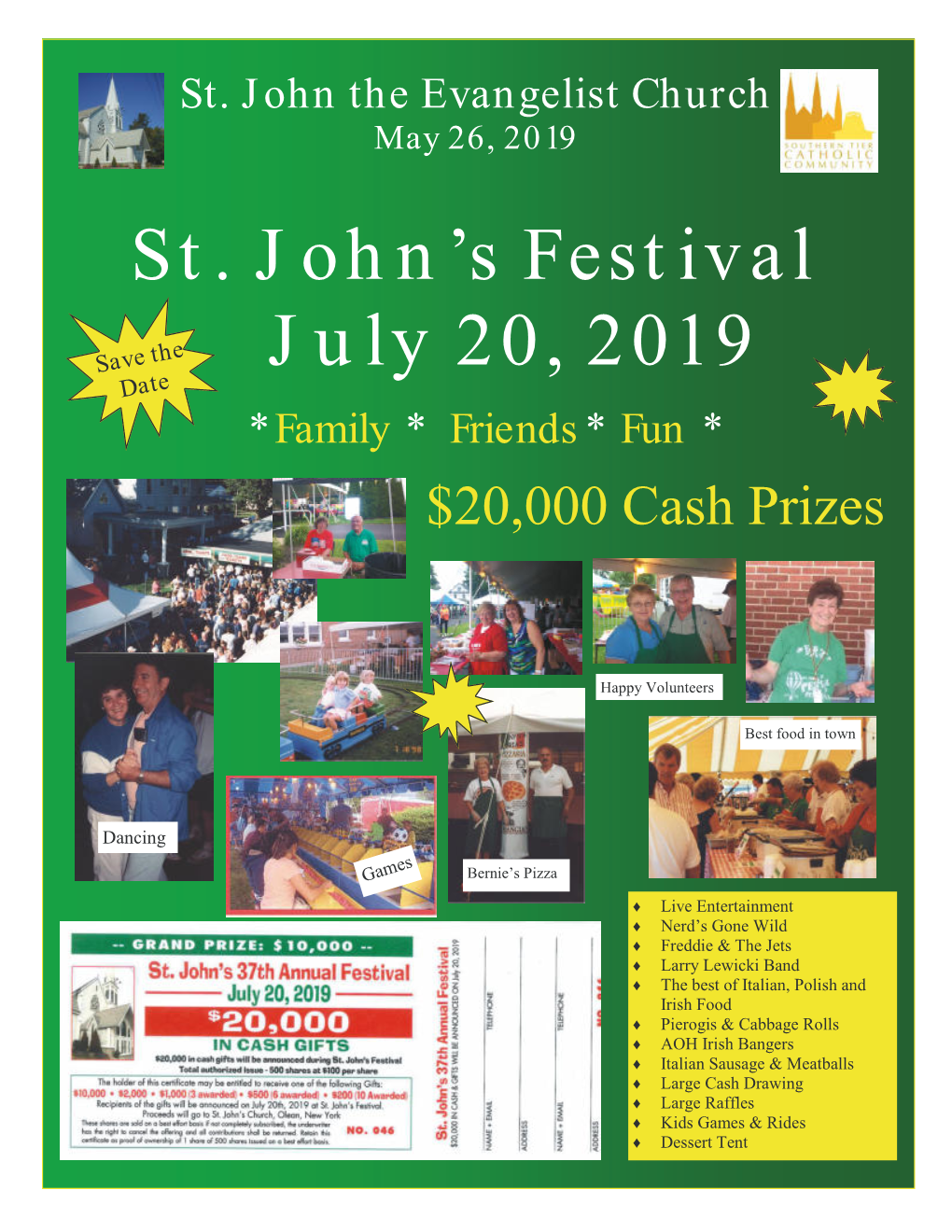 St. John's Festival July 20, 2019