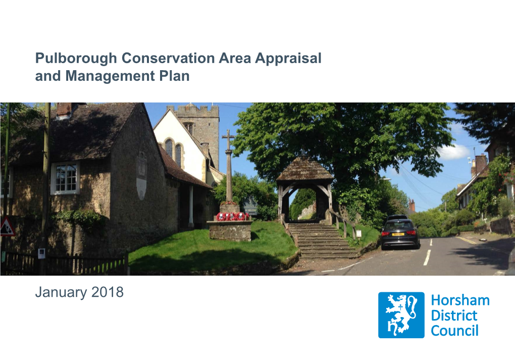 Pulborough Conservation Area Appraisal and Management Plan