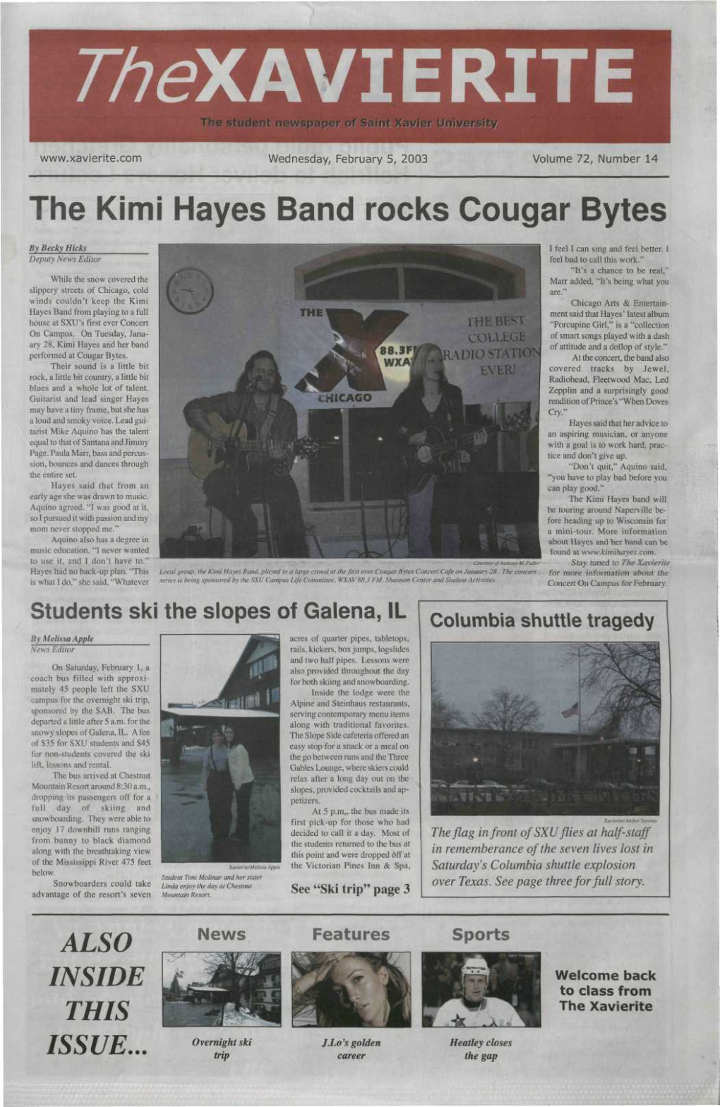 The Kimi Hayes Band Rocks Cougar Bytes