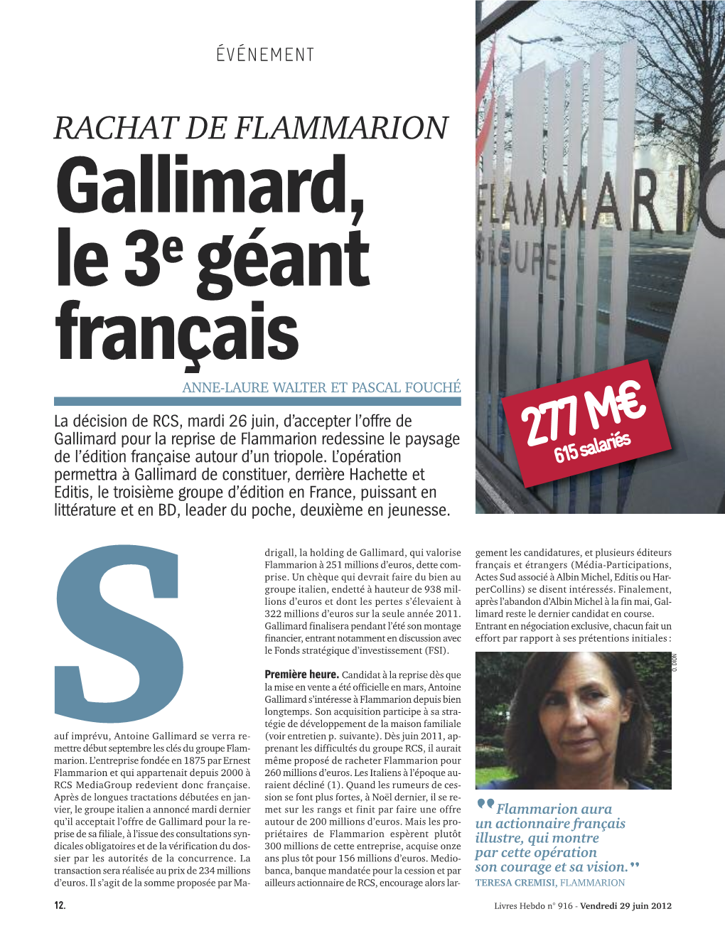 Gallimard, Le 3E Géant Français