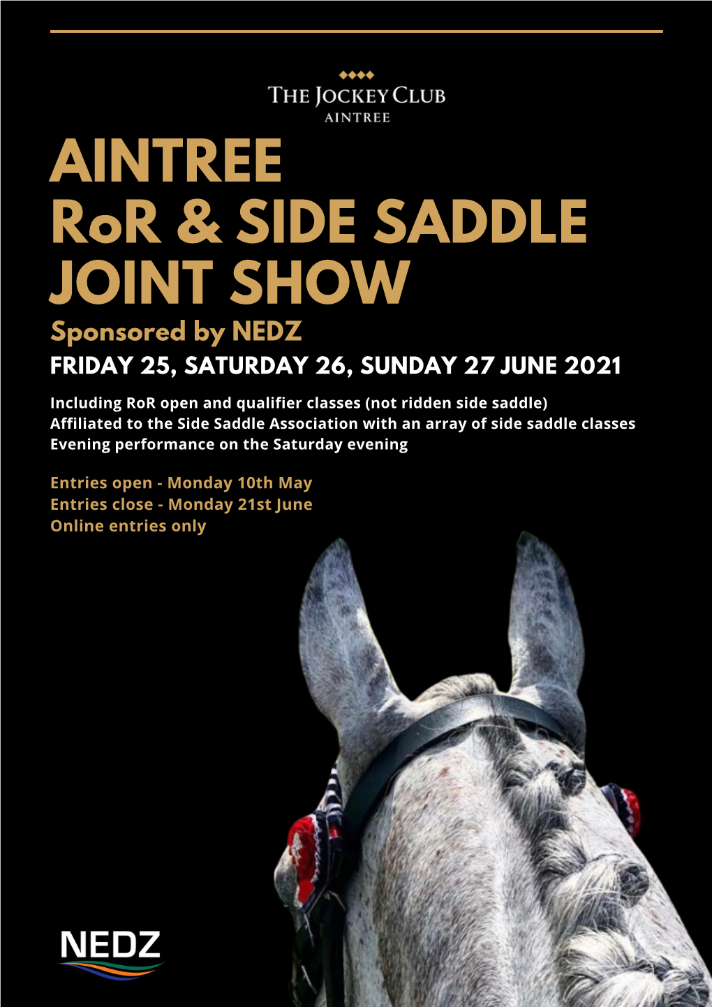 AINTREE Ror & SIDE SADDLE JOINT SHOW