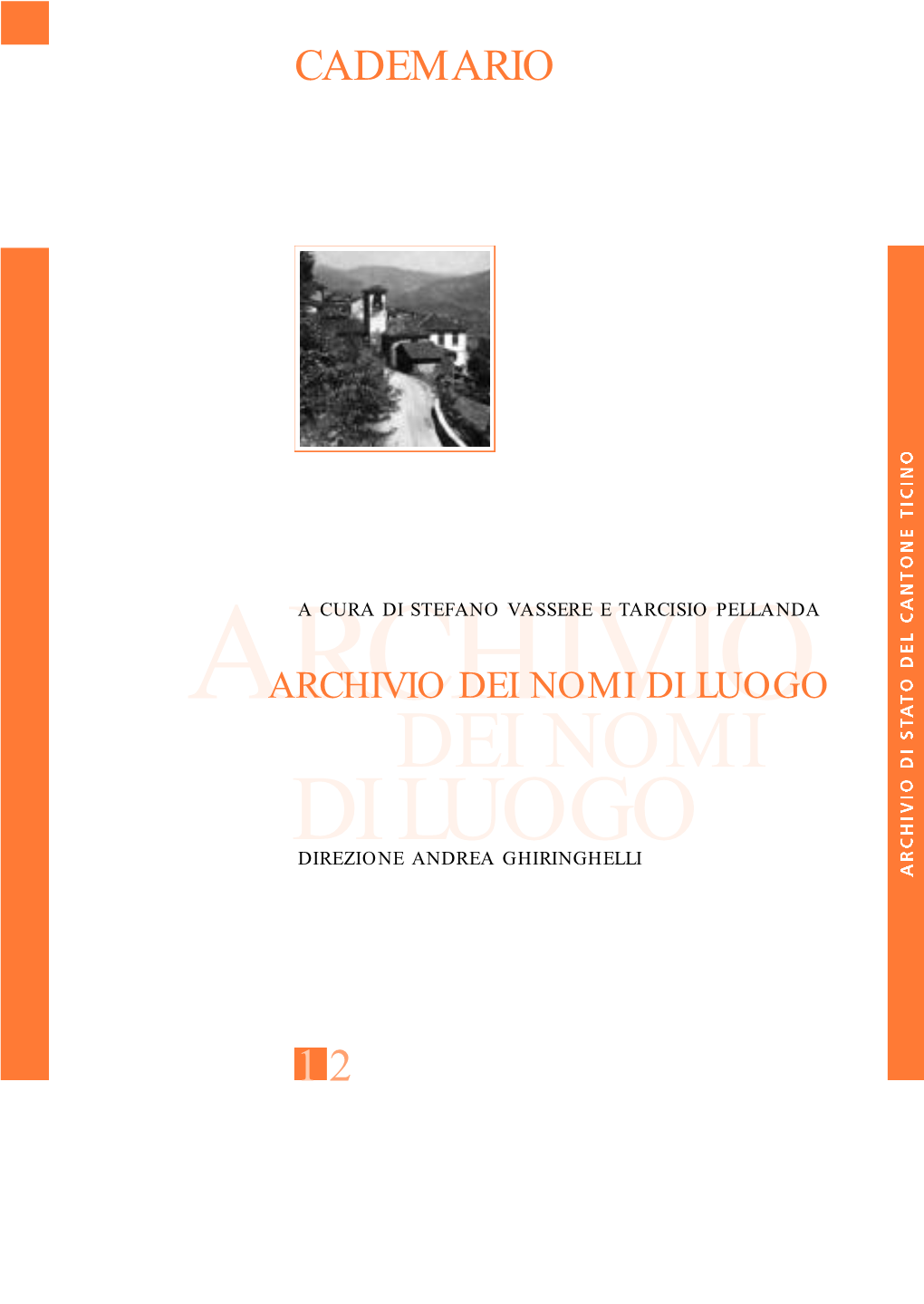 Archivio Dei Nomi Di Luogo