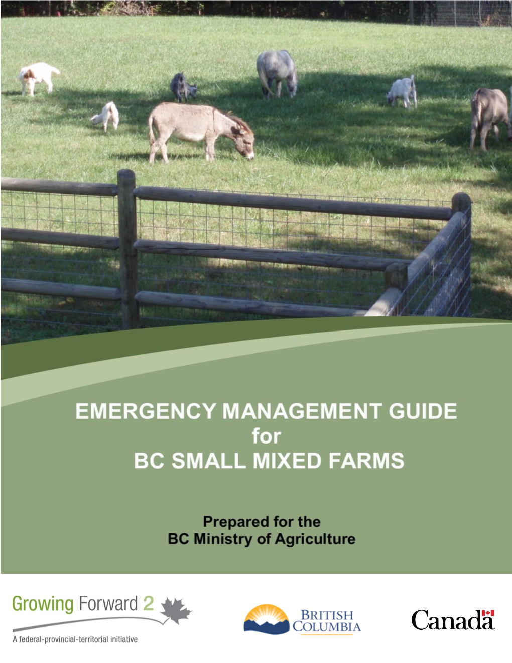 Emergency Management Guide for B.C. Small Mixed Farms
