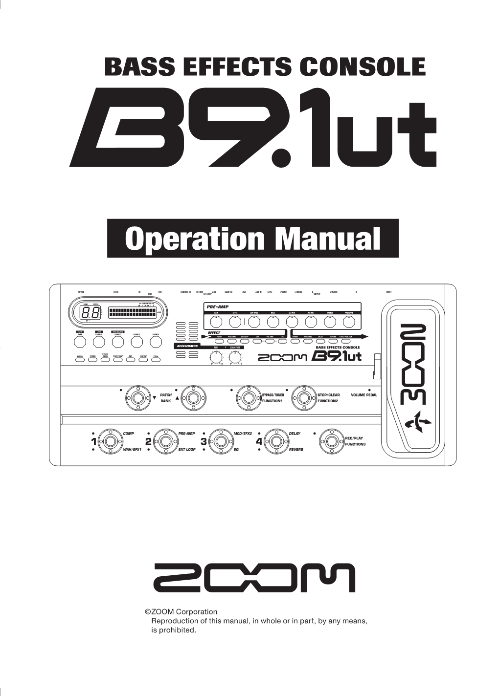B9.1Ut Operation Manual