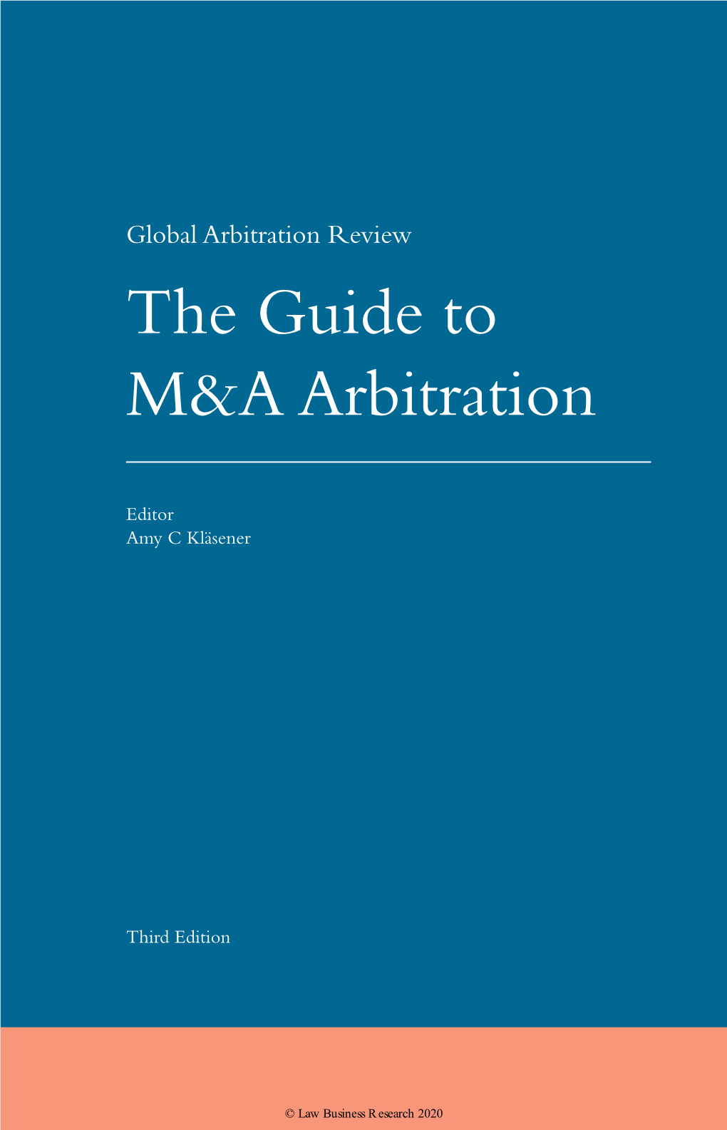 The Guide to M&A Arbitration