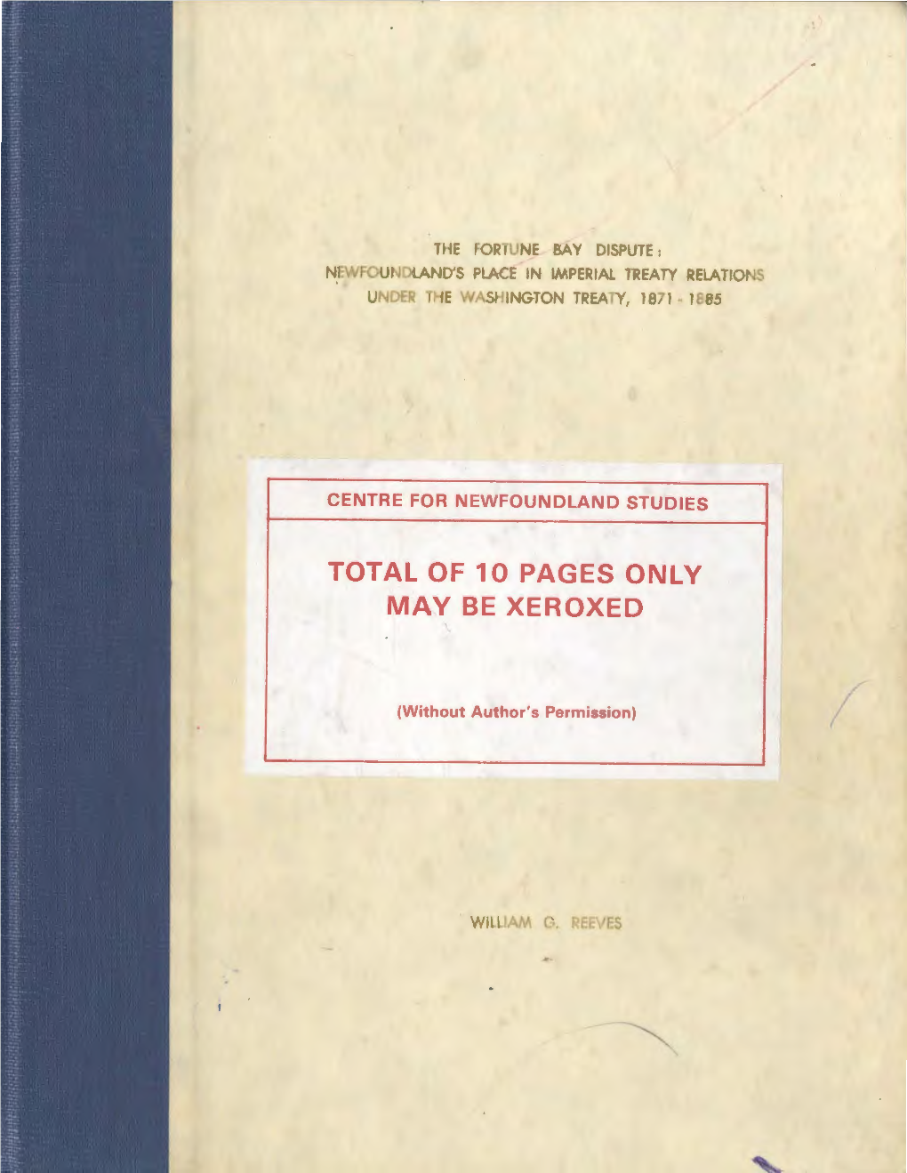 Total of 10 Pages Only May Be Xeroxed