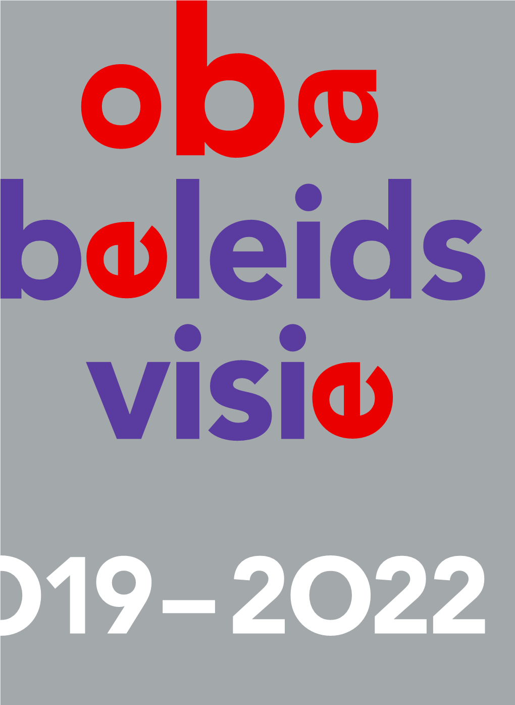 Beleidsvisie 2019-2022