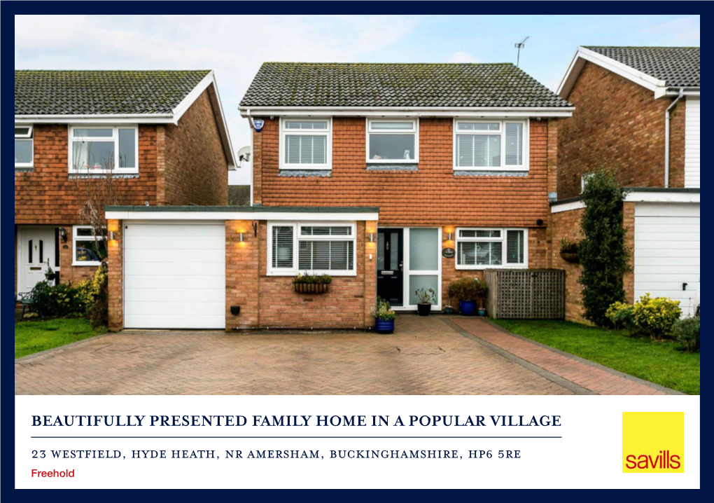 Beautifully Presented Family Home in a Popular Village 23