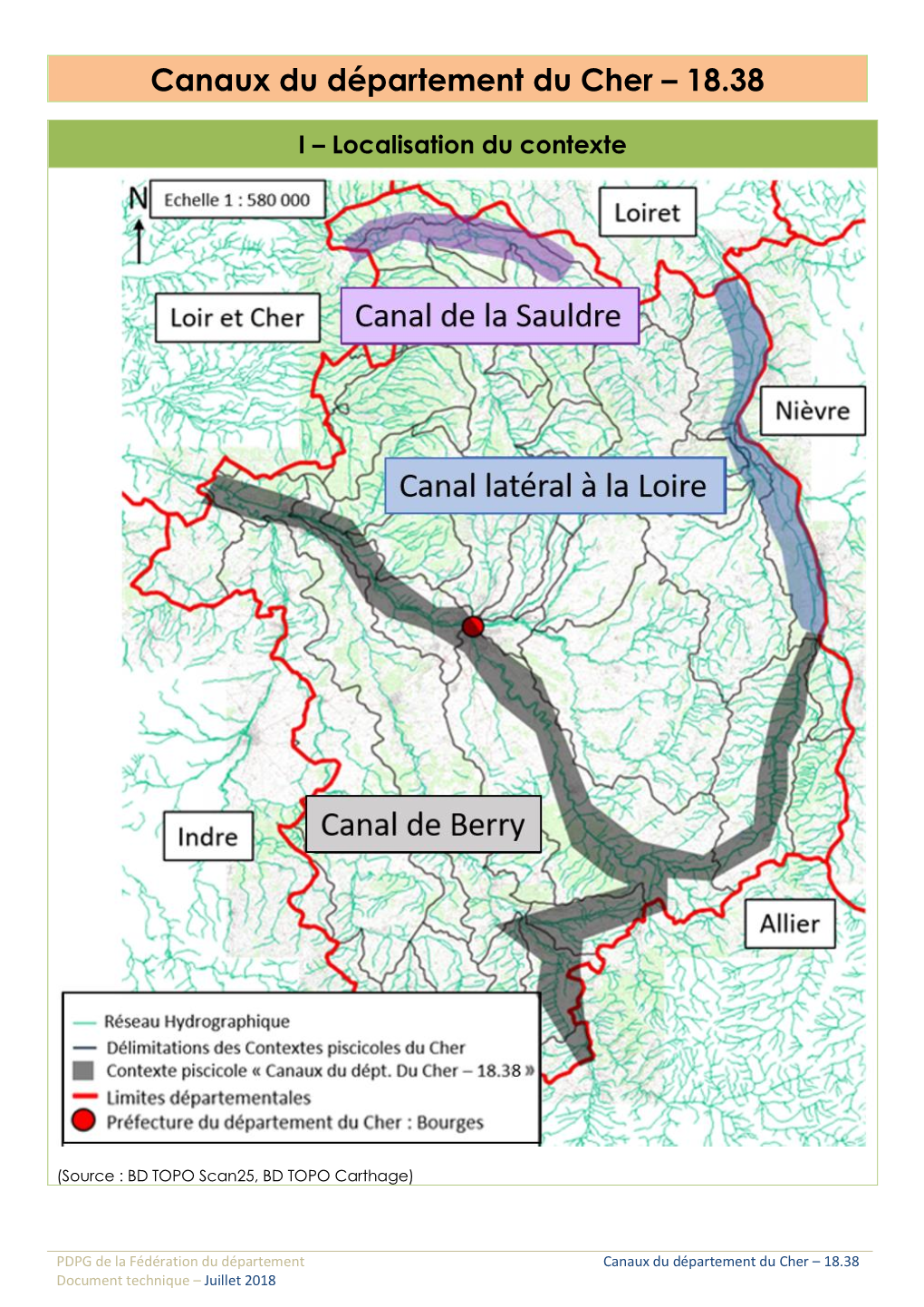 Canaux Du Département Du Cher – 18.38