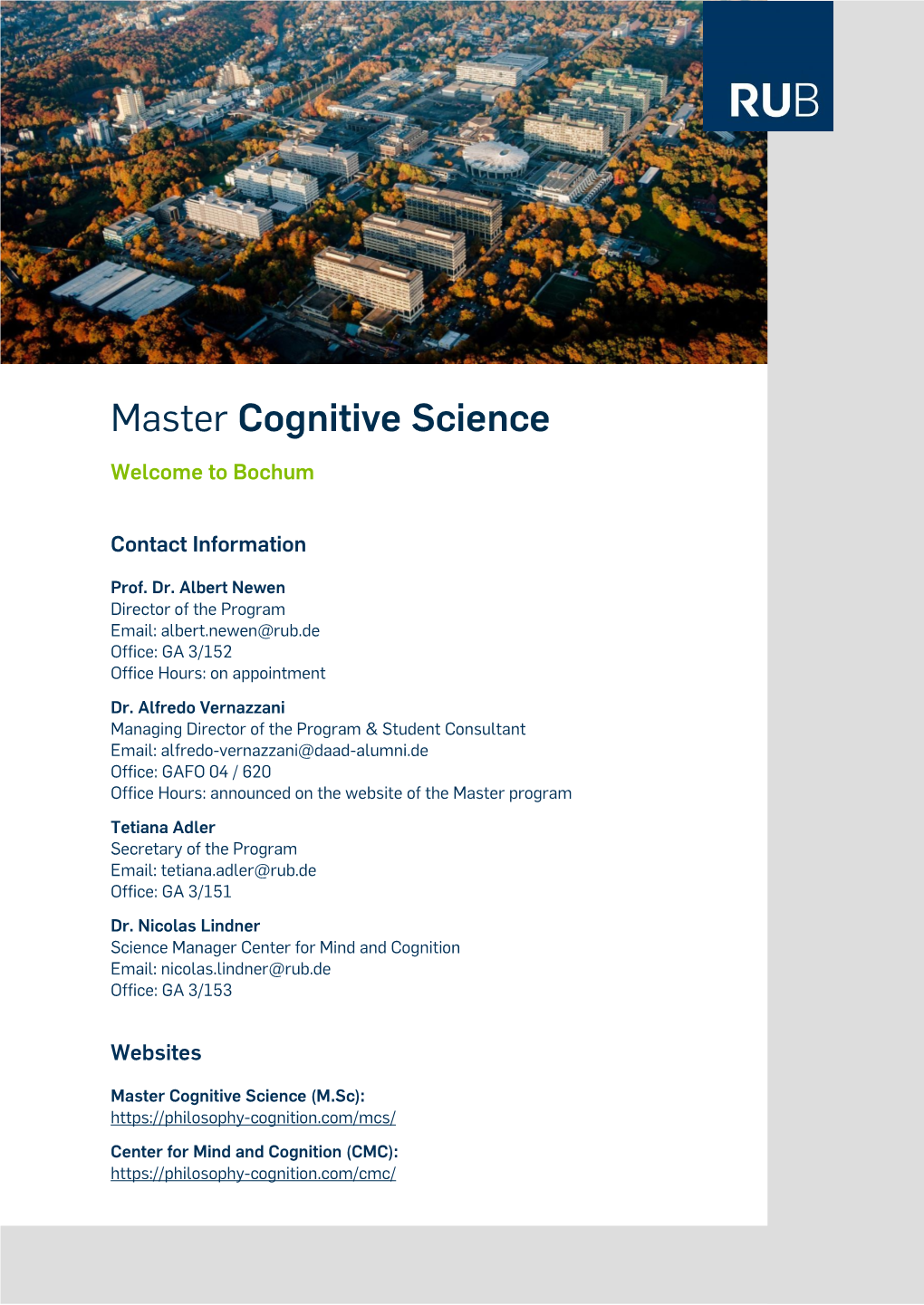 Master Cognitive Science
