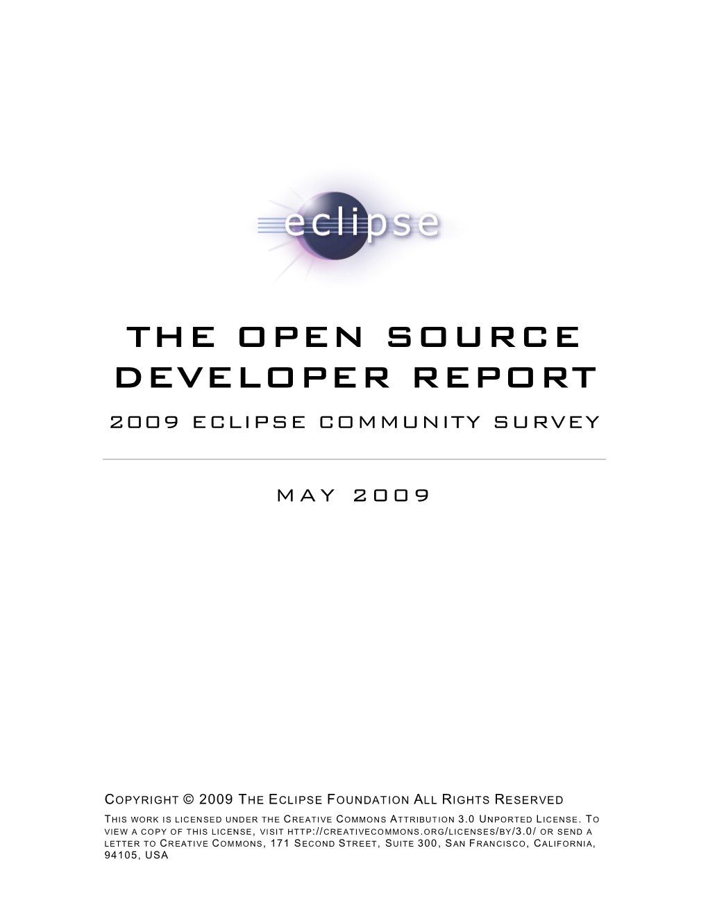 Open Source Developer Report