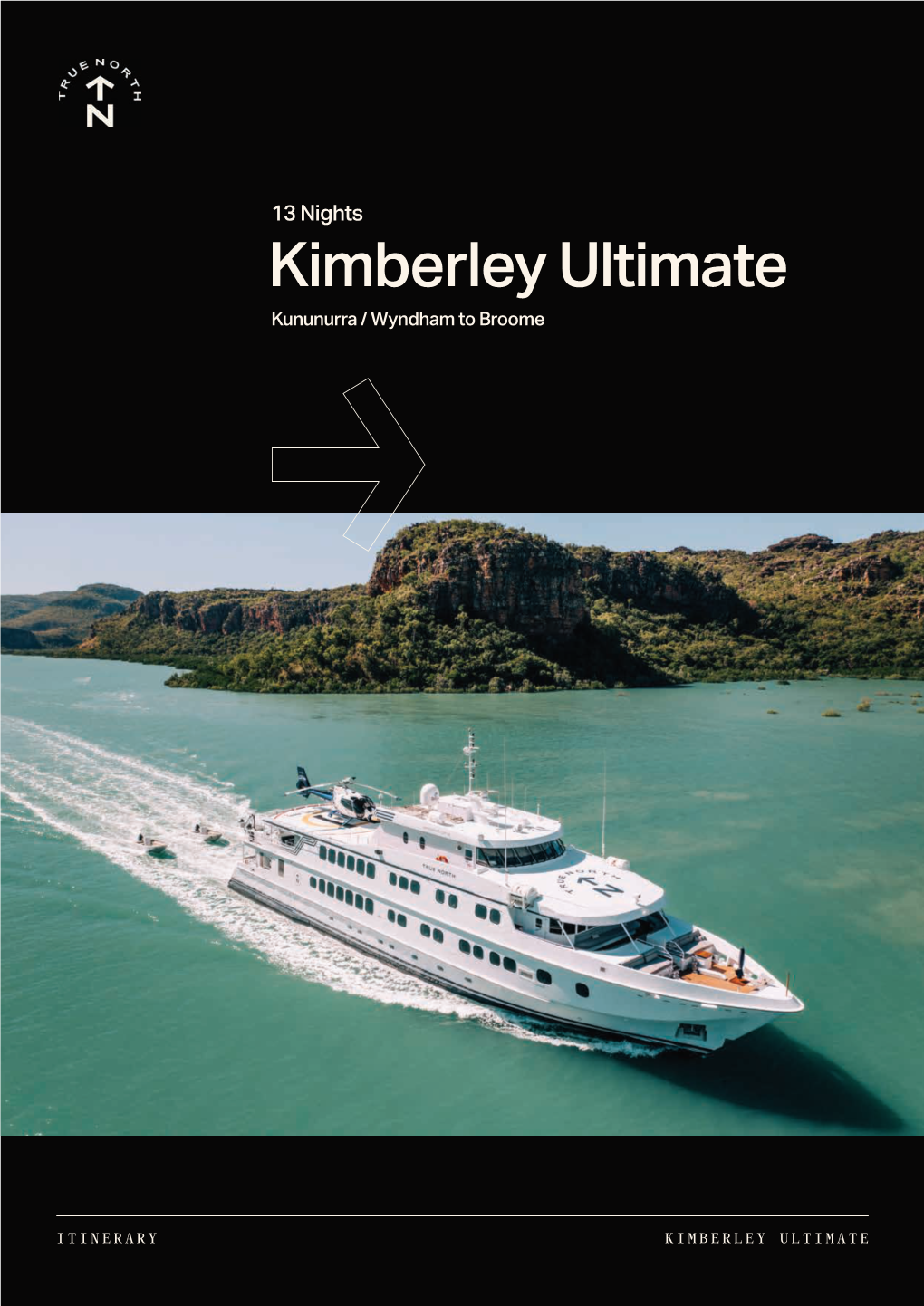 KIMBERLEY ULTIMATE Itinerary Map