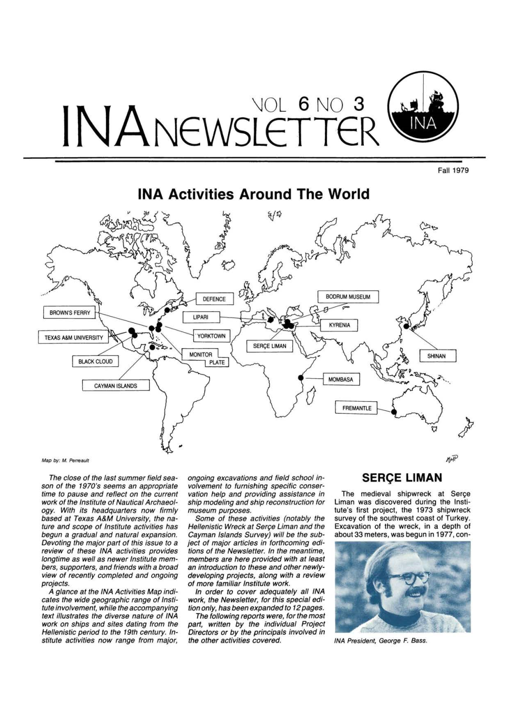 Fall 1979 INA Activities Around the World ~~~~ 9F)~