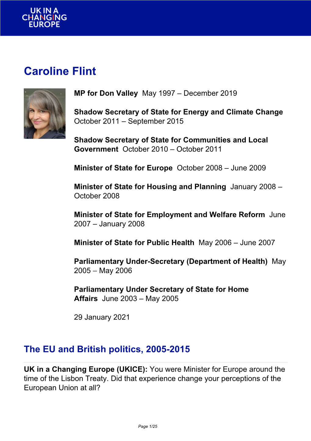 Caroline Flint