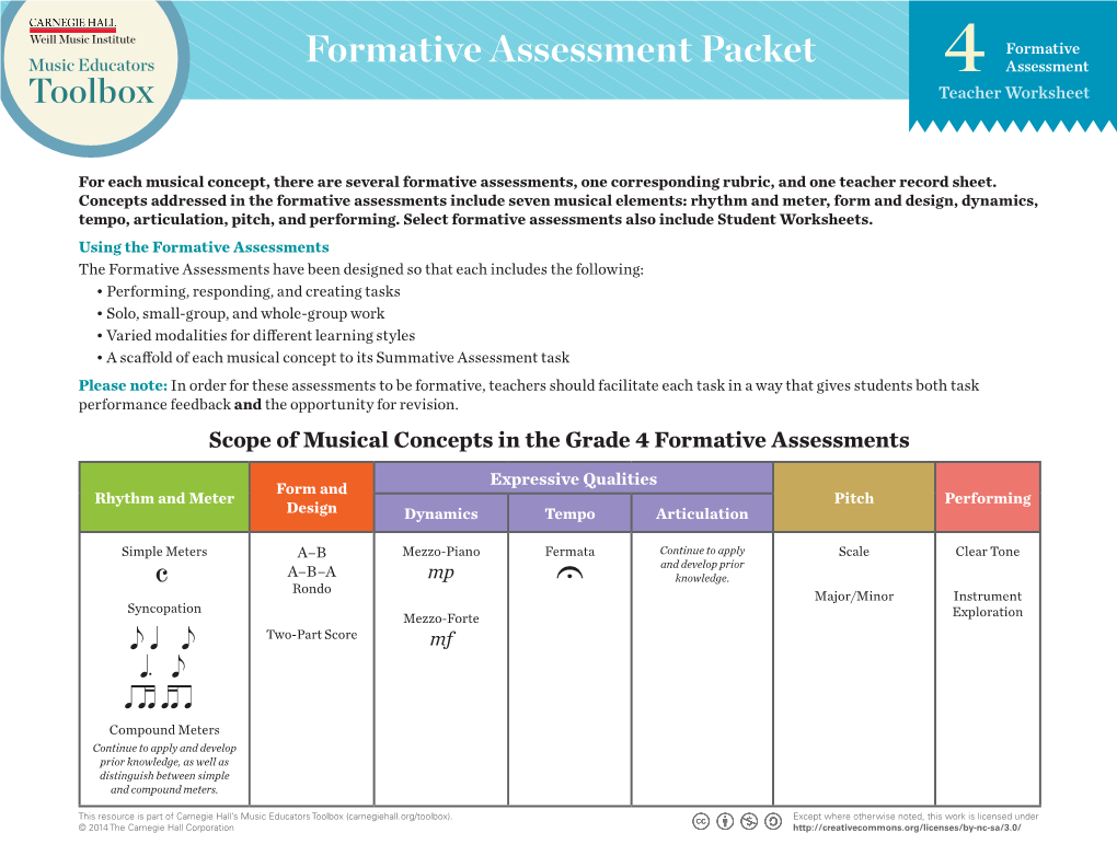 Formative Assessment: Dynamics