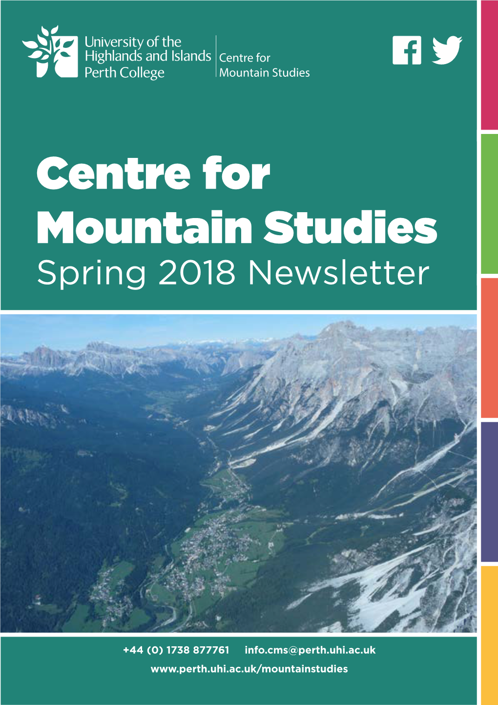 Centre for Mountain Studies Spring 2018 Newsletter