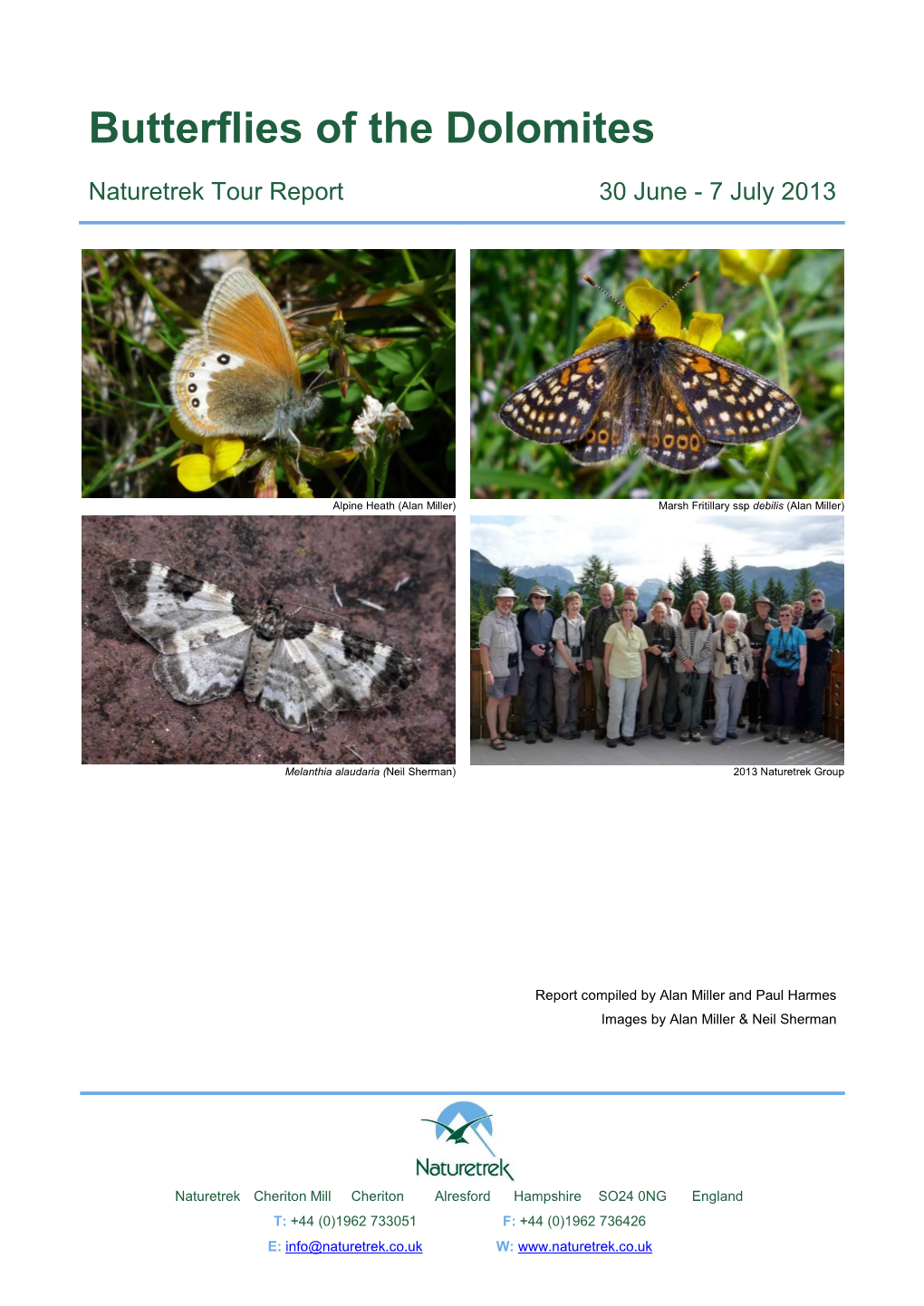 Butterflies of the Dolomites