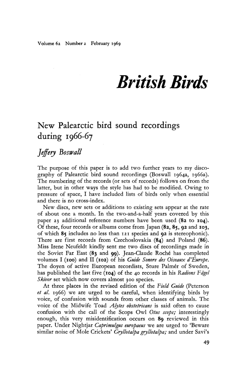 British Birds