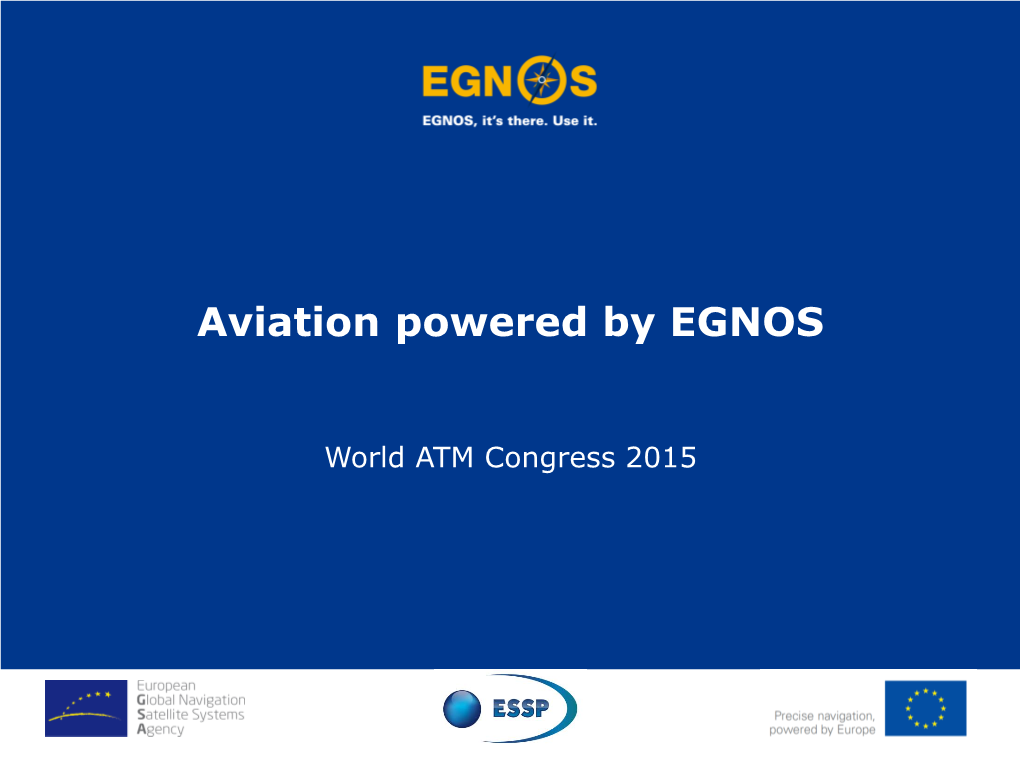 Aviation Powered by EGNOS