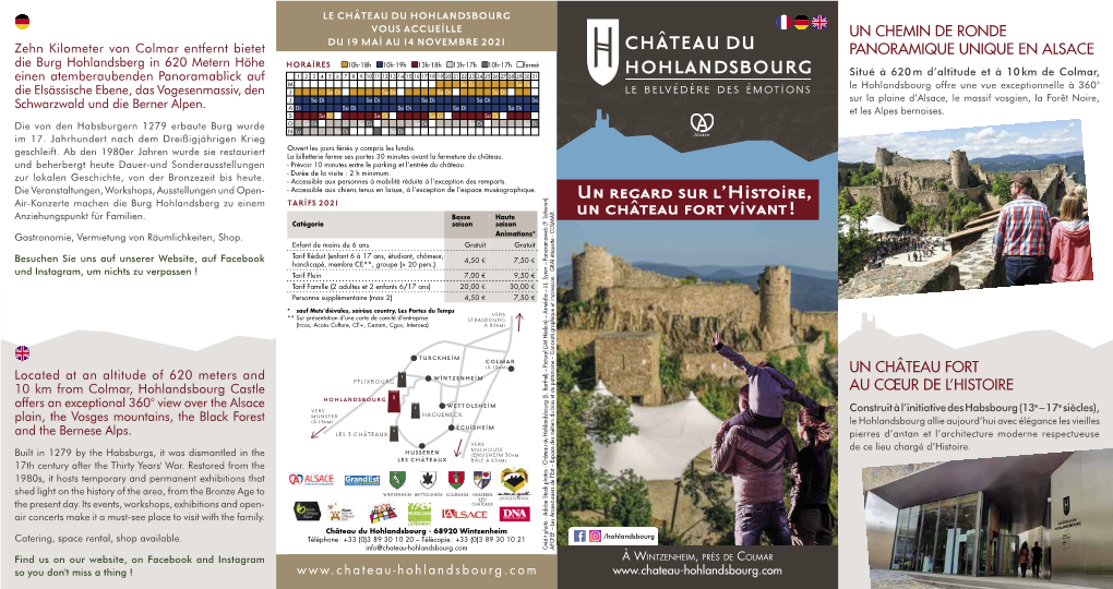 Un Regard Sur L'histoire, Un Château Fort Vivant !