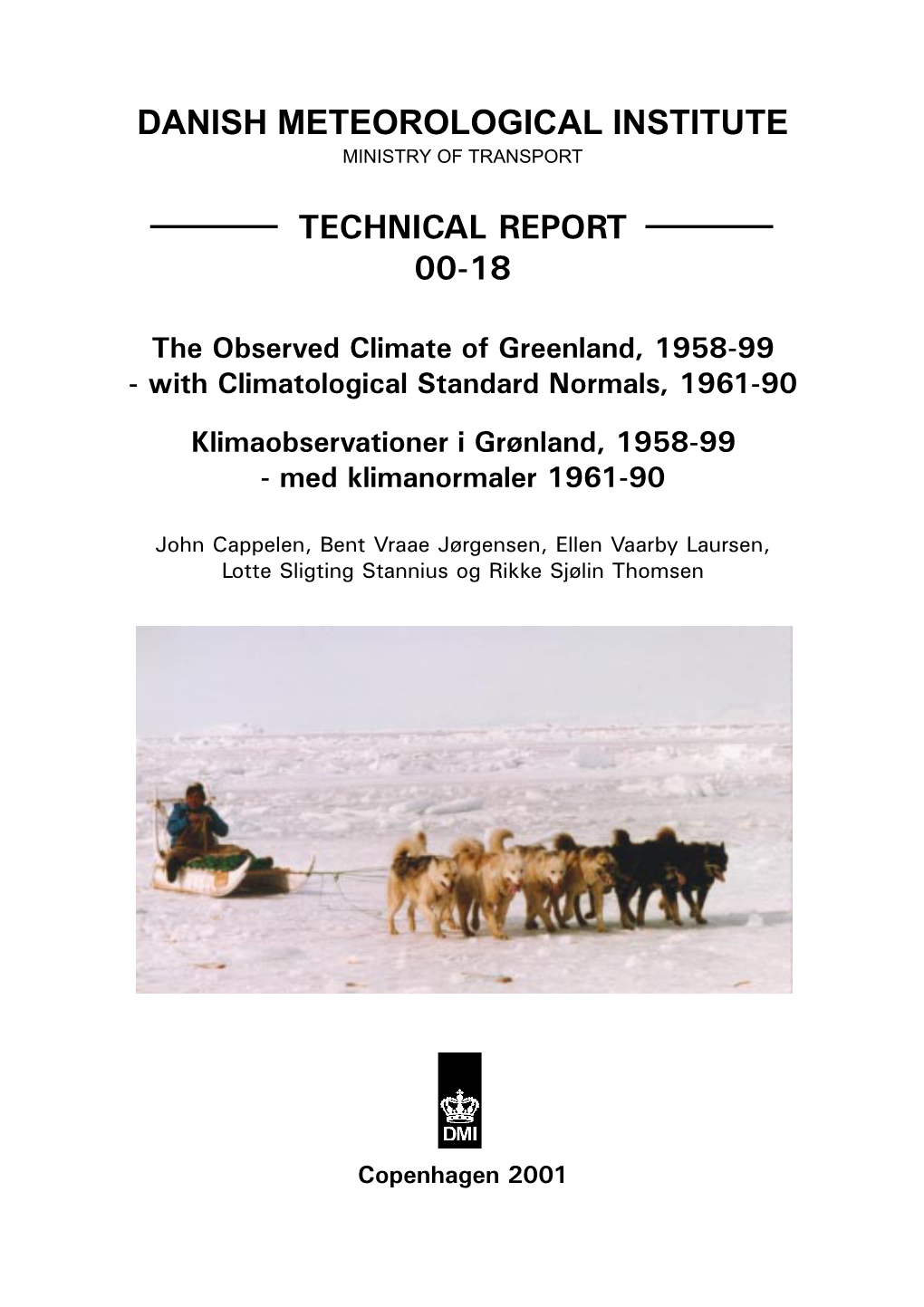 Danish Meteorological Institute Technical Report