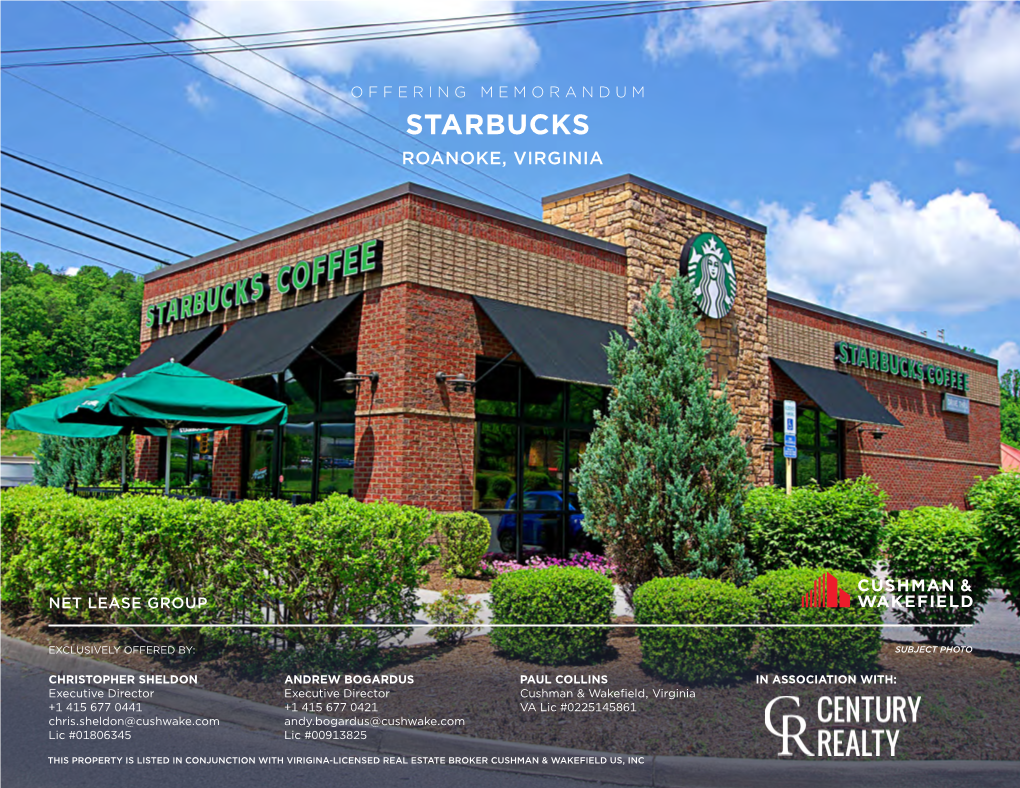 Starbucks Roanoke, Virginia