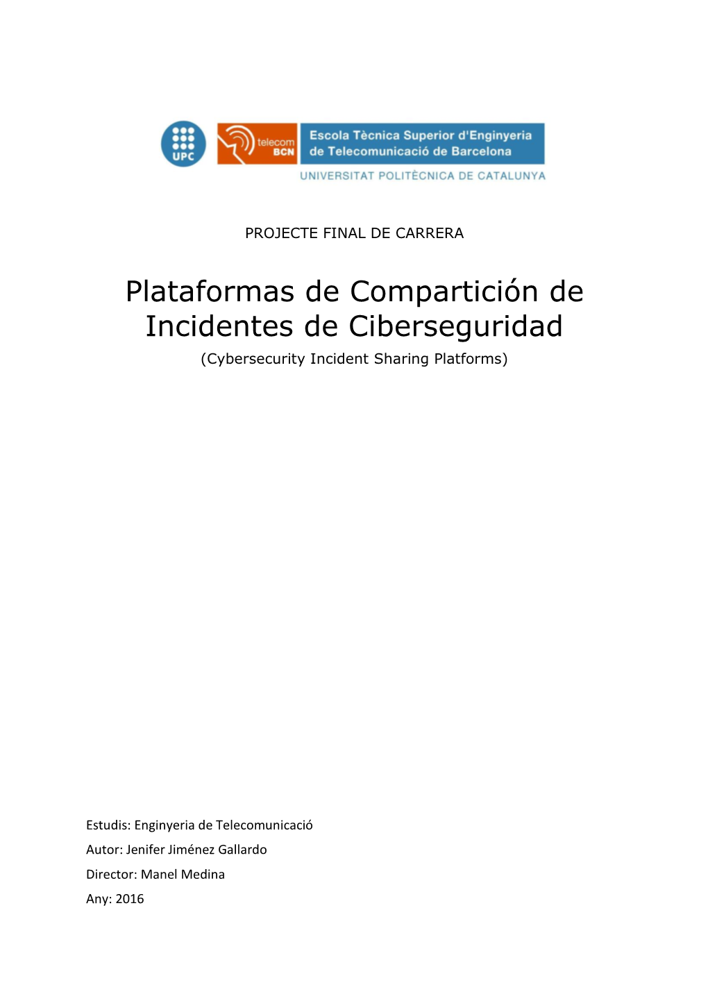 Plataformas De Compartición De Incidentes De Ciberseguridad