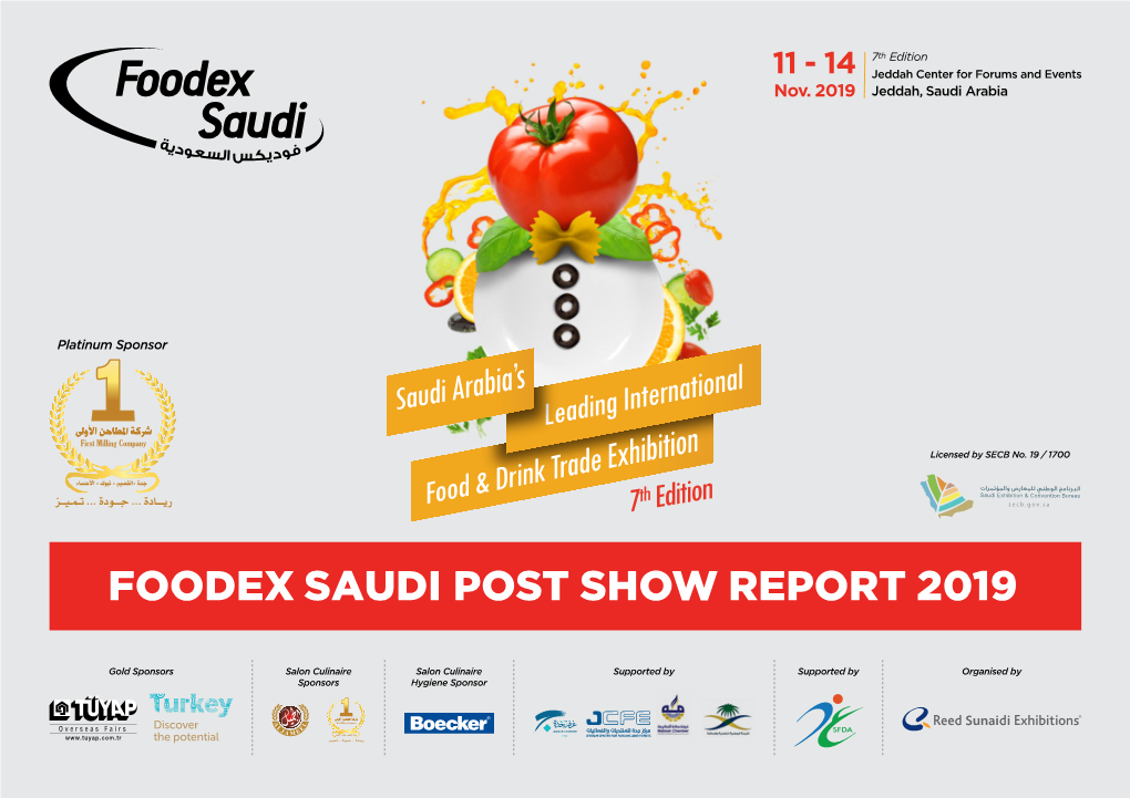 Foodex Saudi Post Show Report 2019