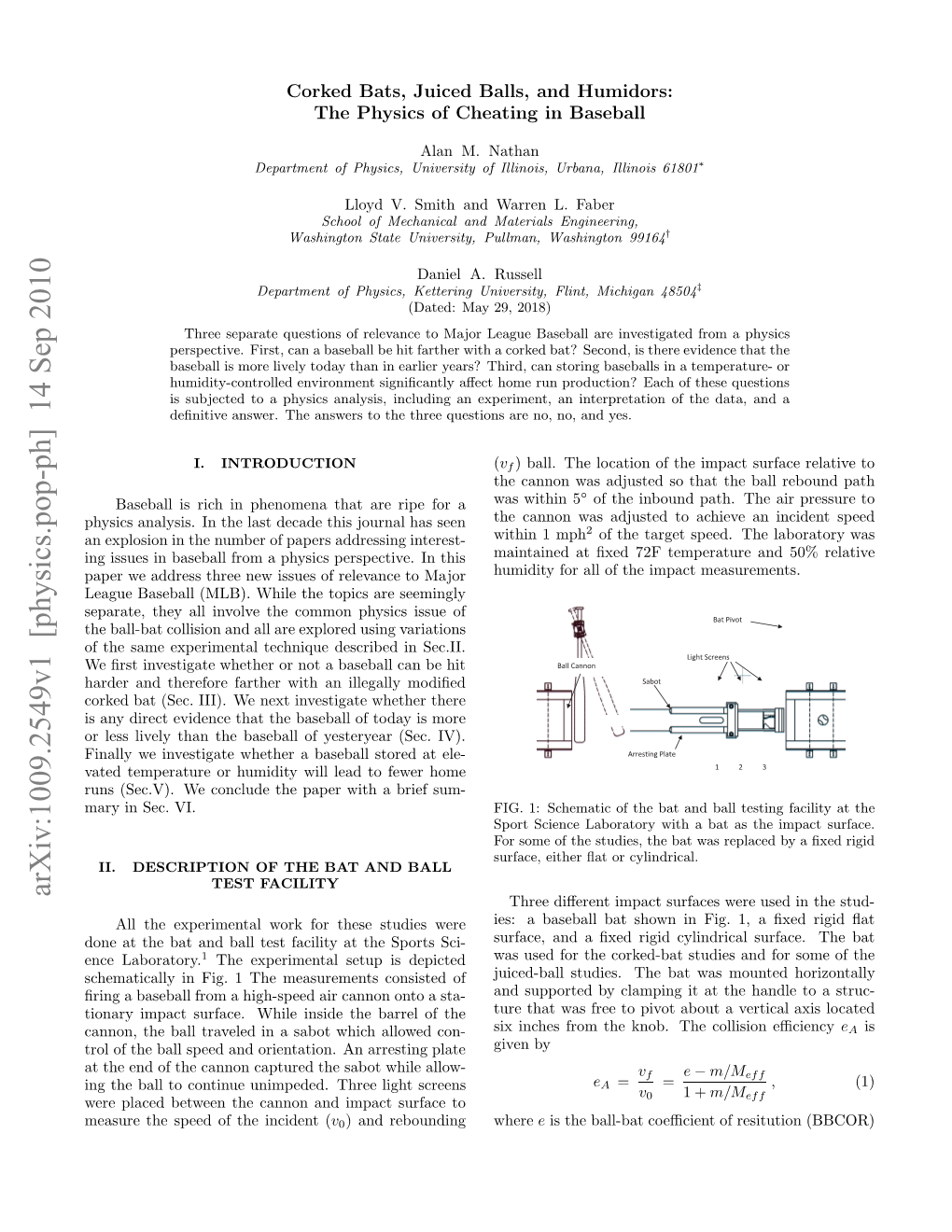 Arxiv:1009.2549V1 [Physics.Pop-Ph]