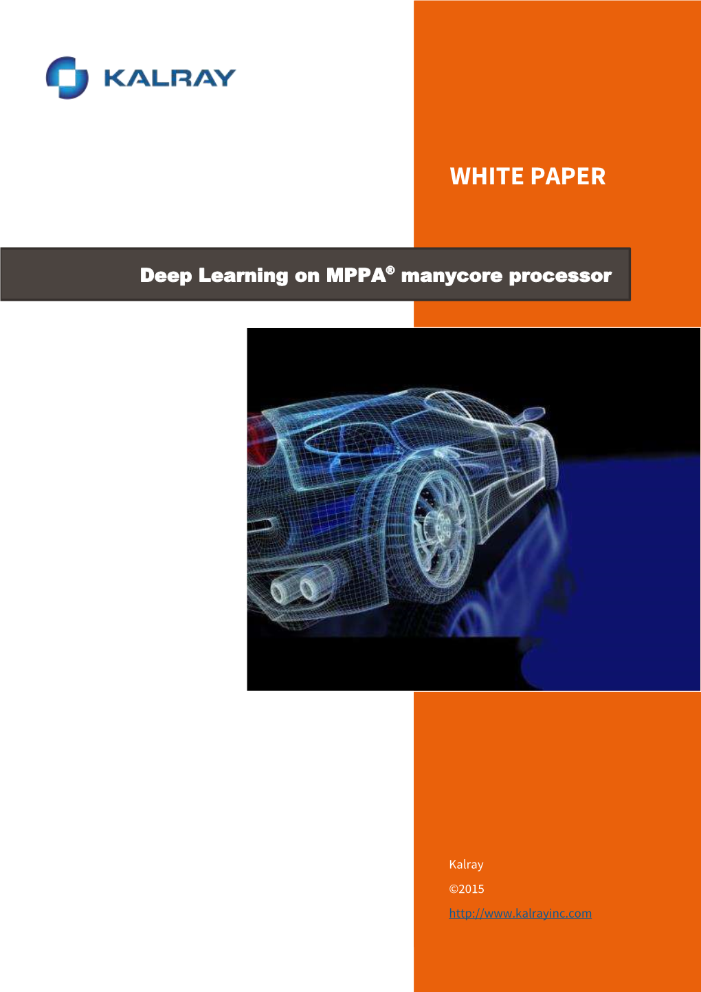 Deep Learning on MPPA® Manycore Processor