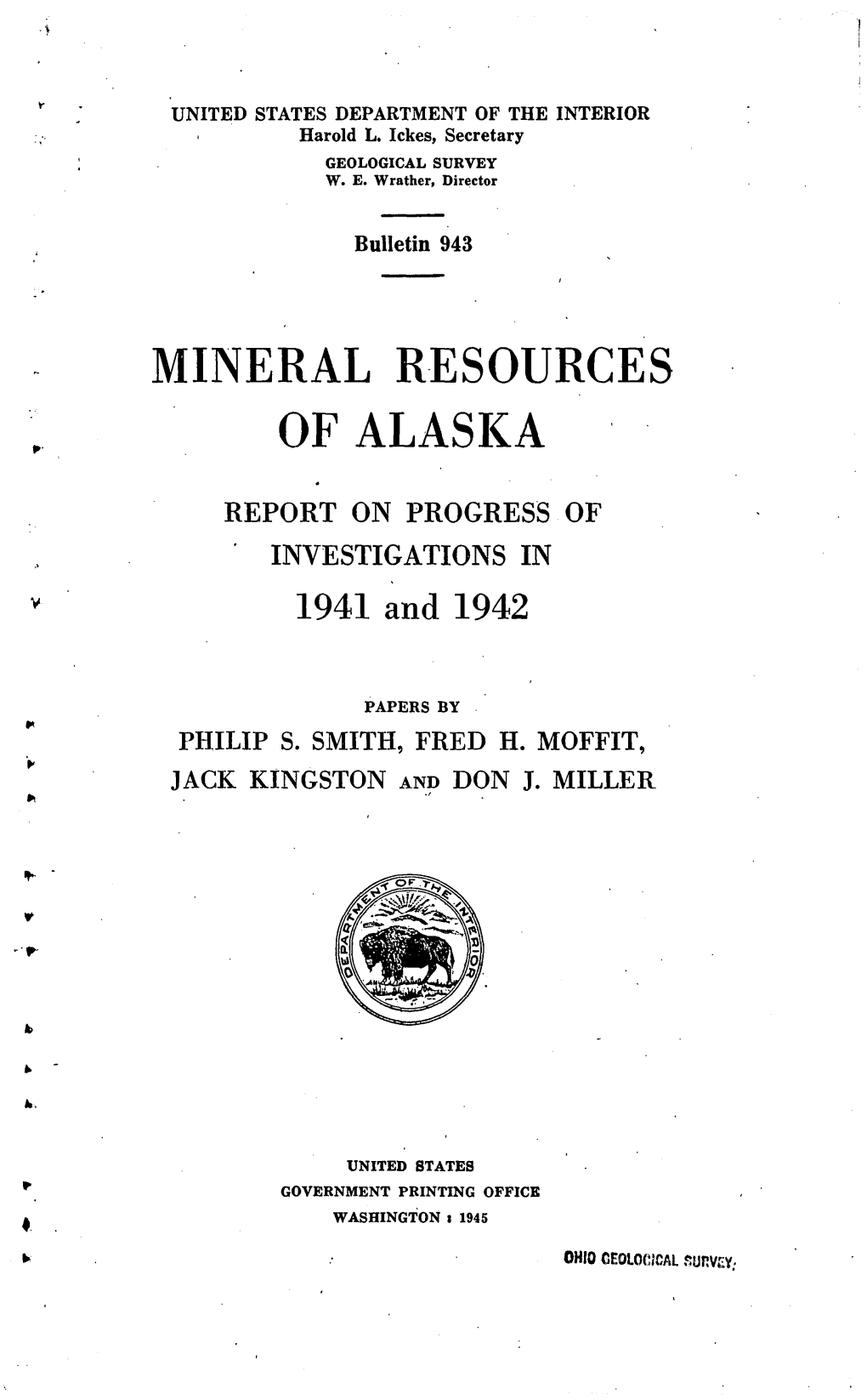 Mineral Resources of Alaska