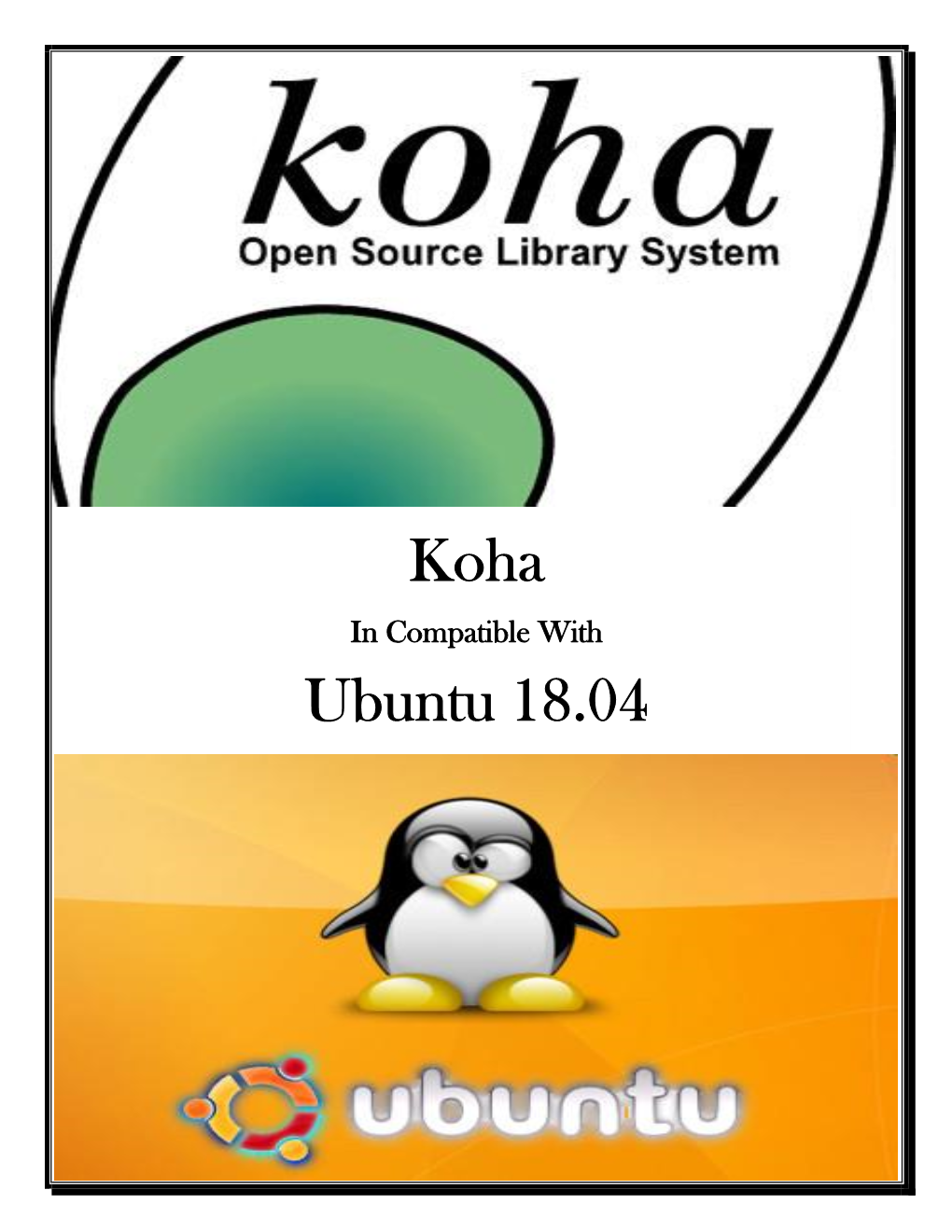 Koha Ubuntu 18.04