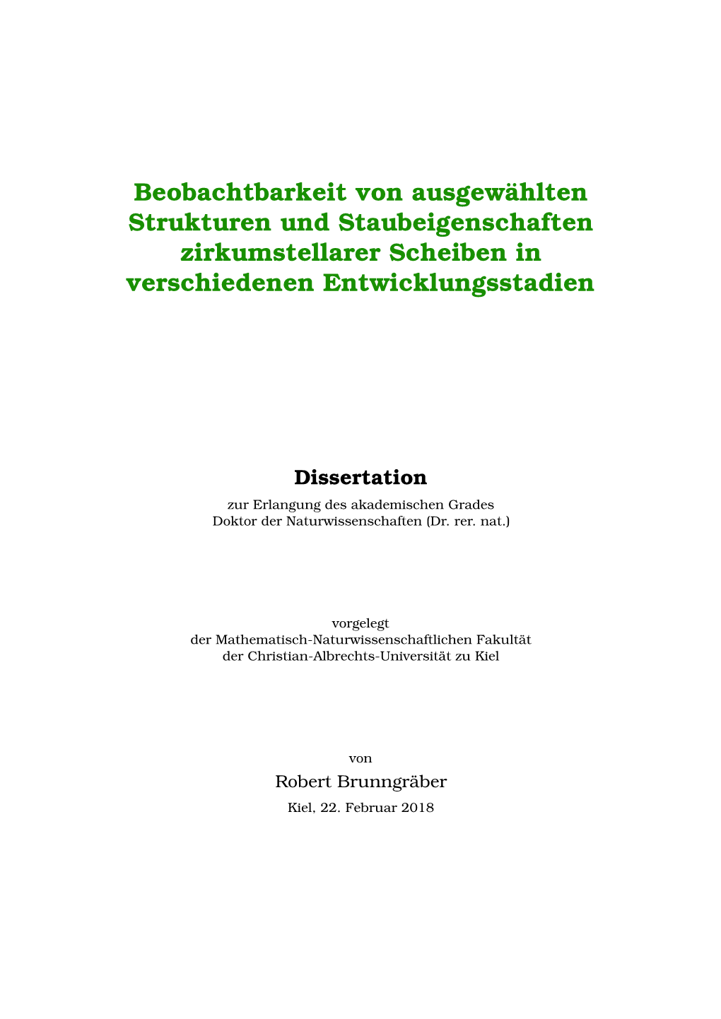 Dissertation Rbrunngraeber.Pdf