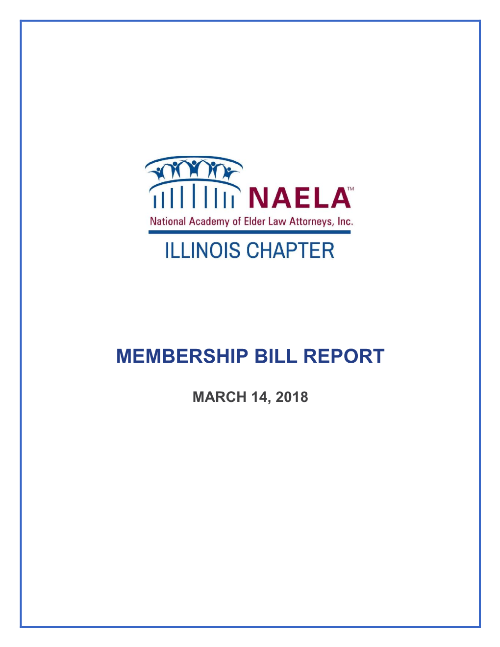 Membership Bill Report