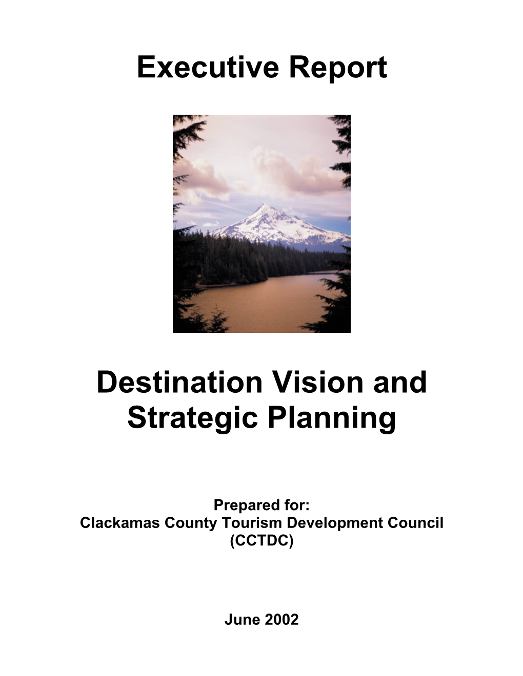 2002 Destination Vision & Strategic Planning