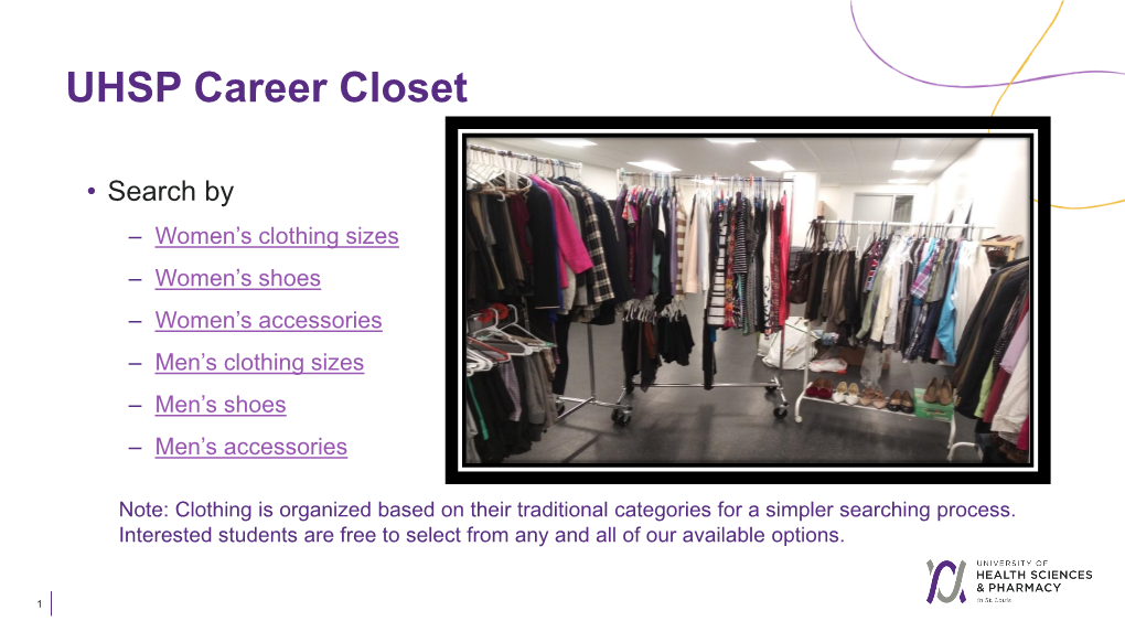 UHSP Career Closet