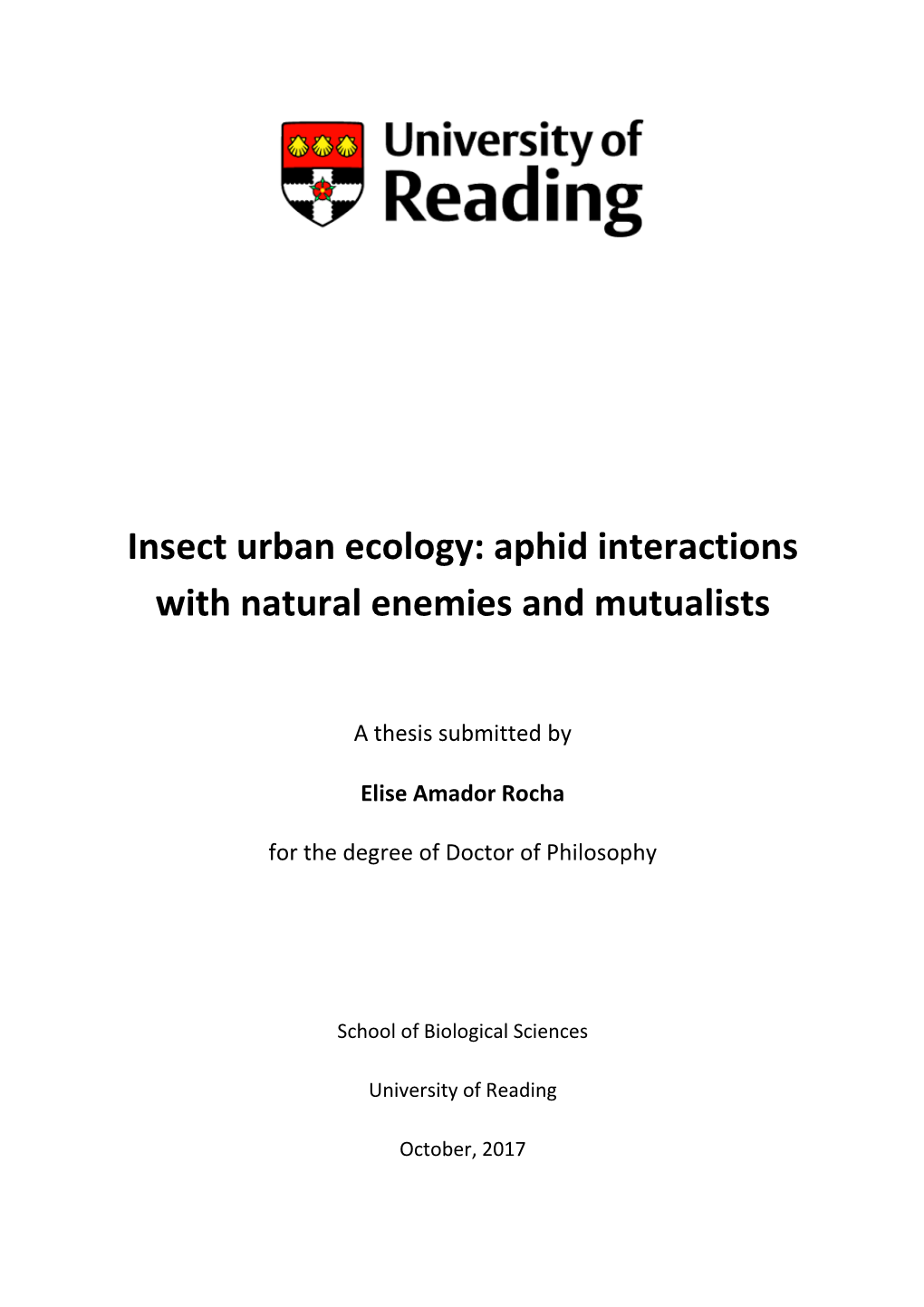 Aphid Interactions with Natural Enemies and Mutualists