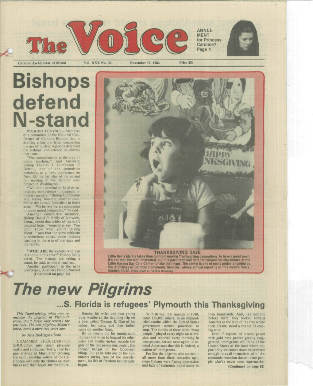 Bishops Defend N-Stand
