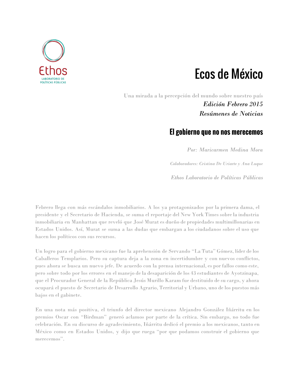 Ecos De México