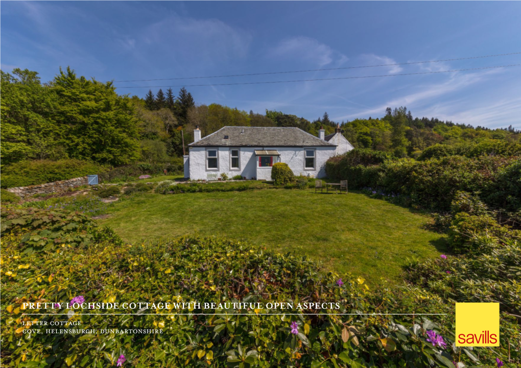 Pretty Lochside Cottage with Beautiful Open Aspects